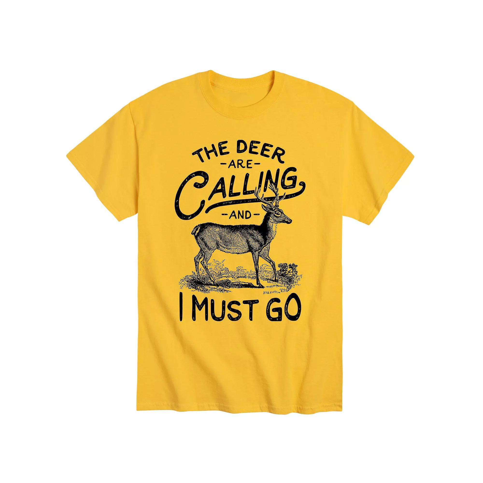 Men's Deer Are Calling Must Go Tee,  Product Image