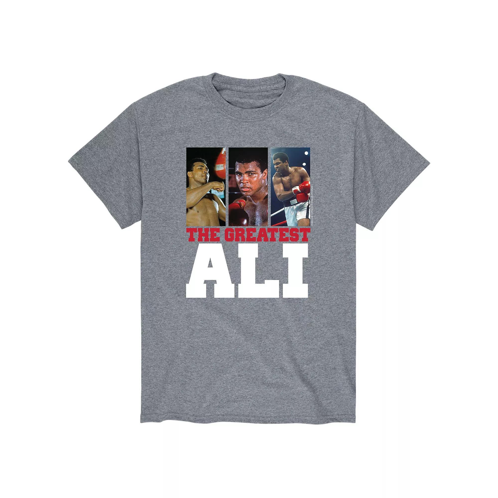 Men's Muhammad Ali The Greatest Tee, Size: Small, Athletic Grey Product Image