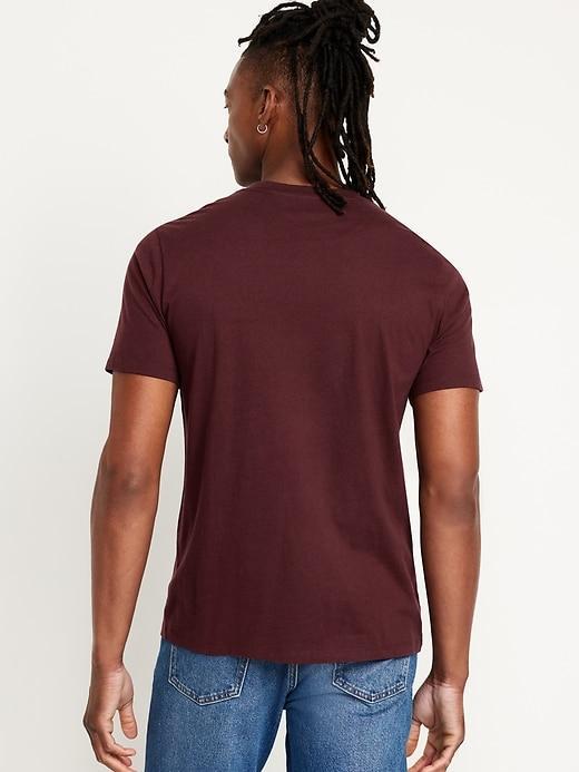 Crew-Neck Pocket T-Shirt Product Image