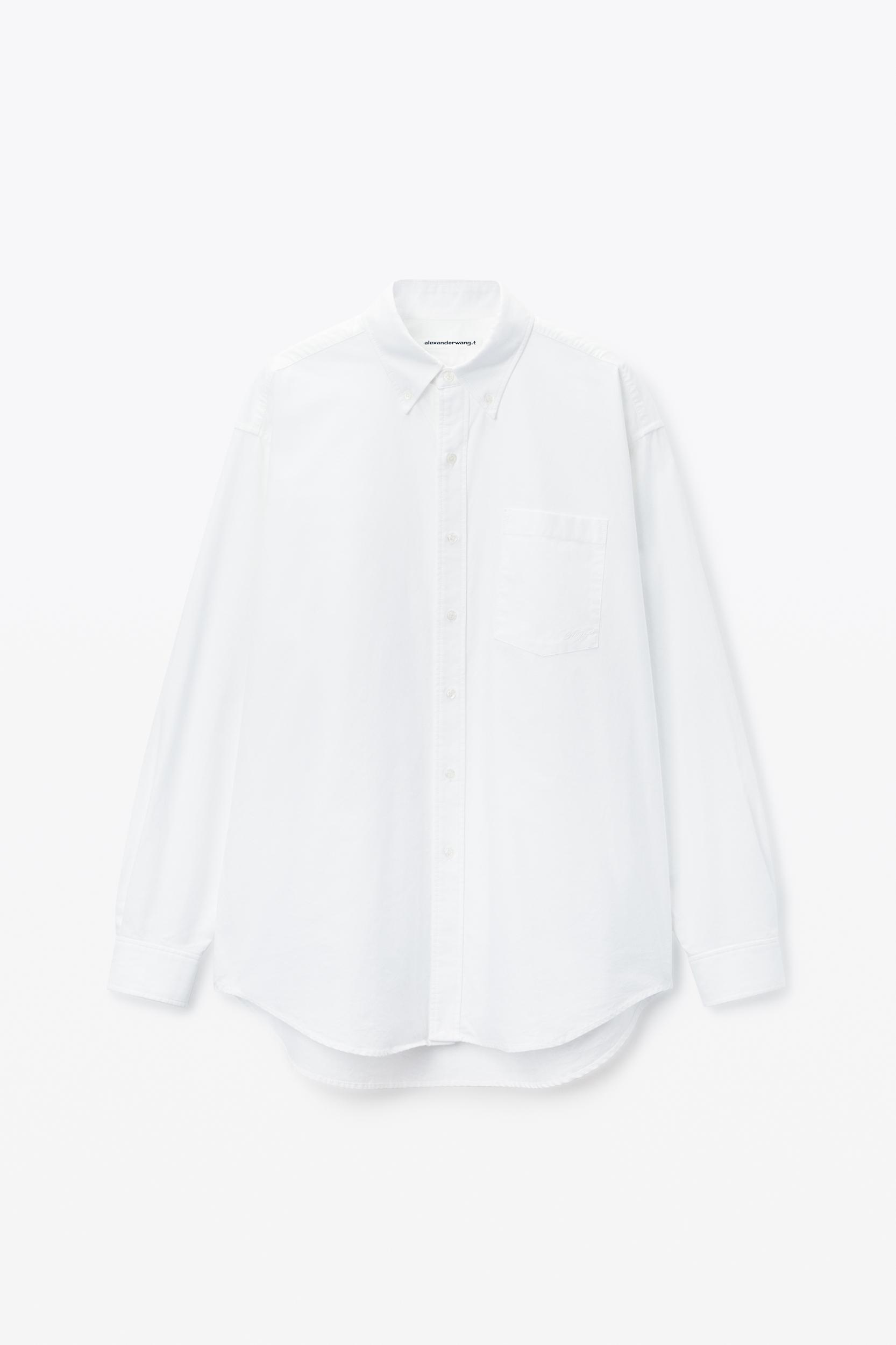 Cotton Oxford Oversize Shirt Product Image