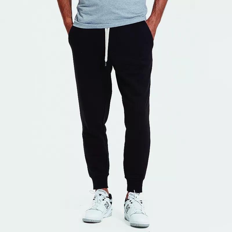 Men's True Classic French Terry Drawstring Jogger Pants, Size: Small, Black Product Image