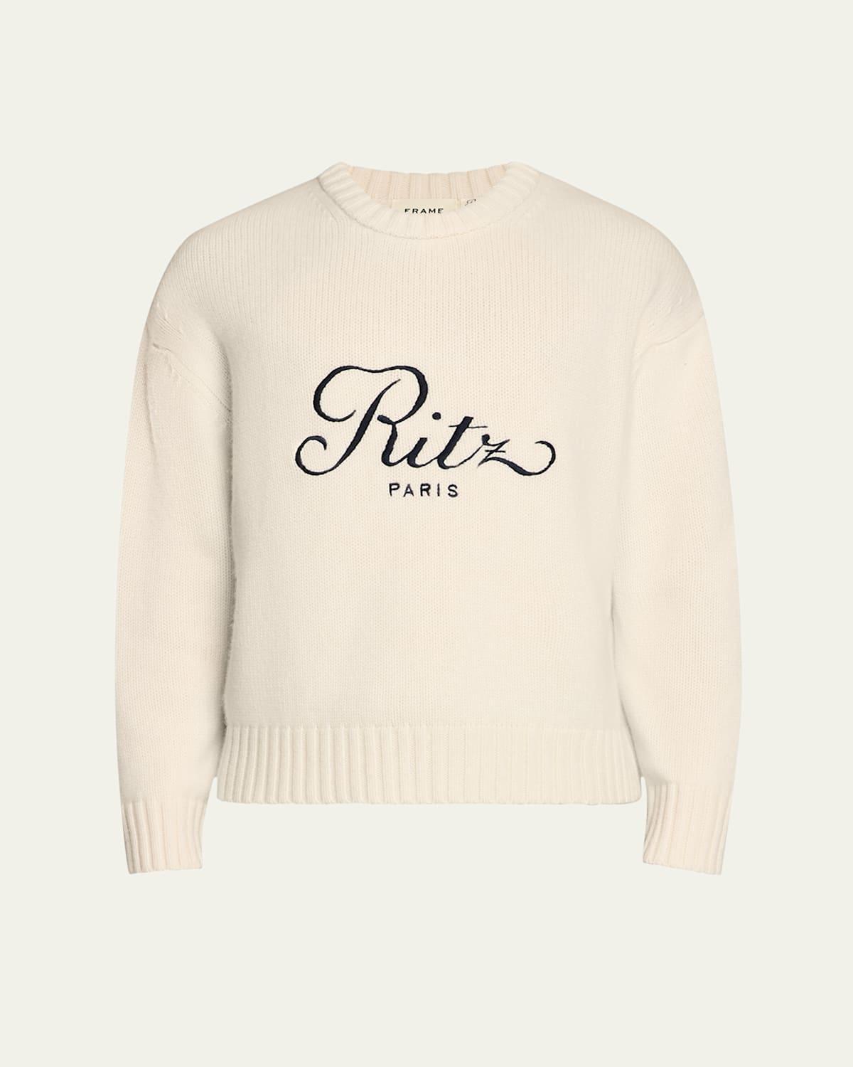 x Ritz Paris Mens Cashmere Sweater Product Image