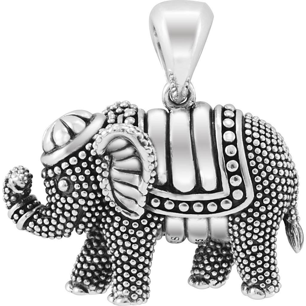 LAGOS Rare Wonders Elephant Pendant Necklace In Silver Product Image