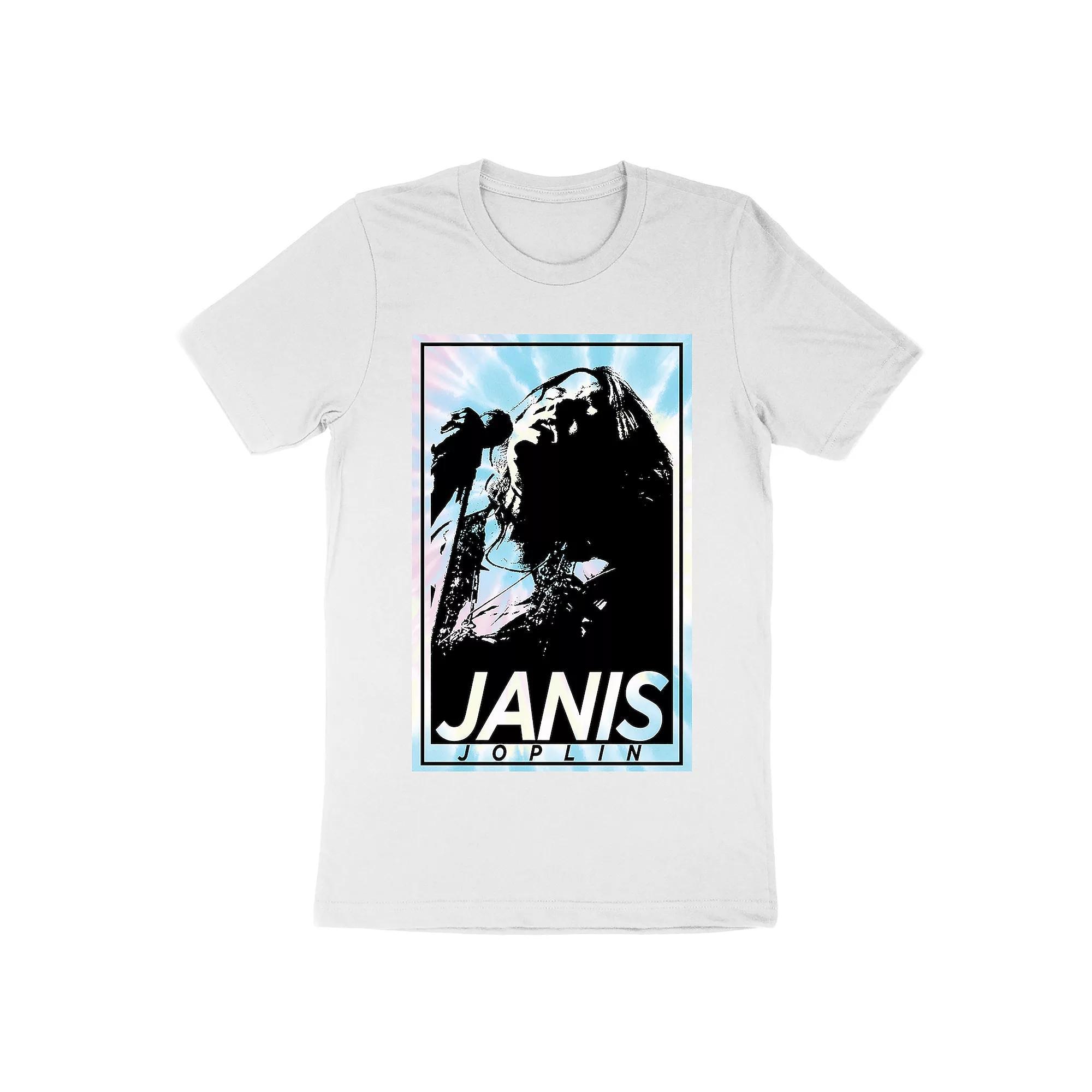 Men's Janis Joplin Tee, Size: Large, White Product Image