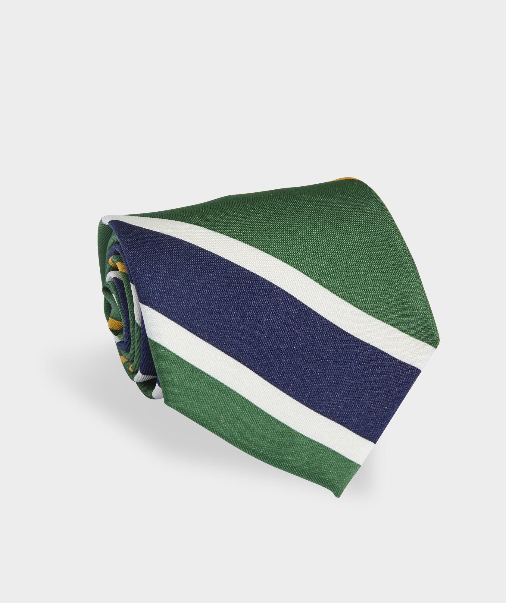 Varsity Stripe Silk Tie Product Image