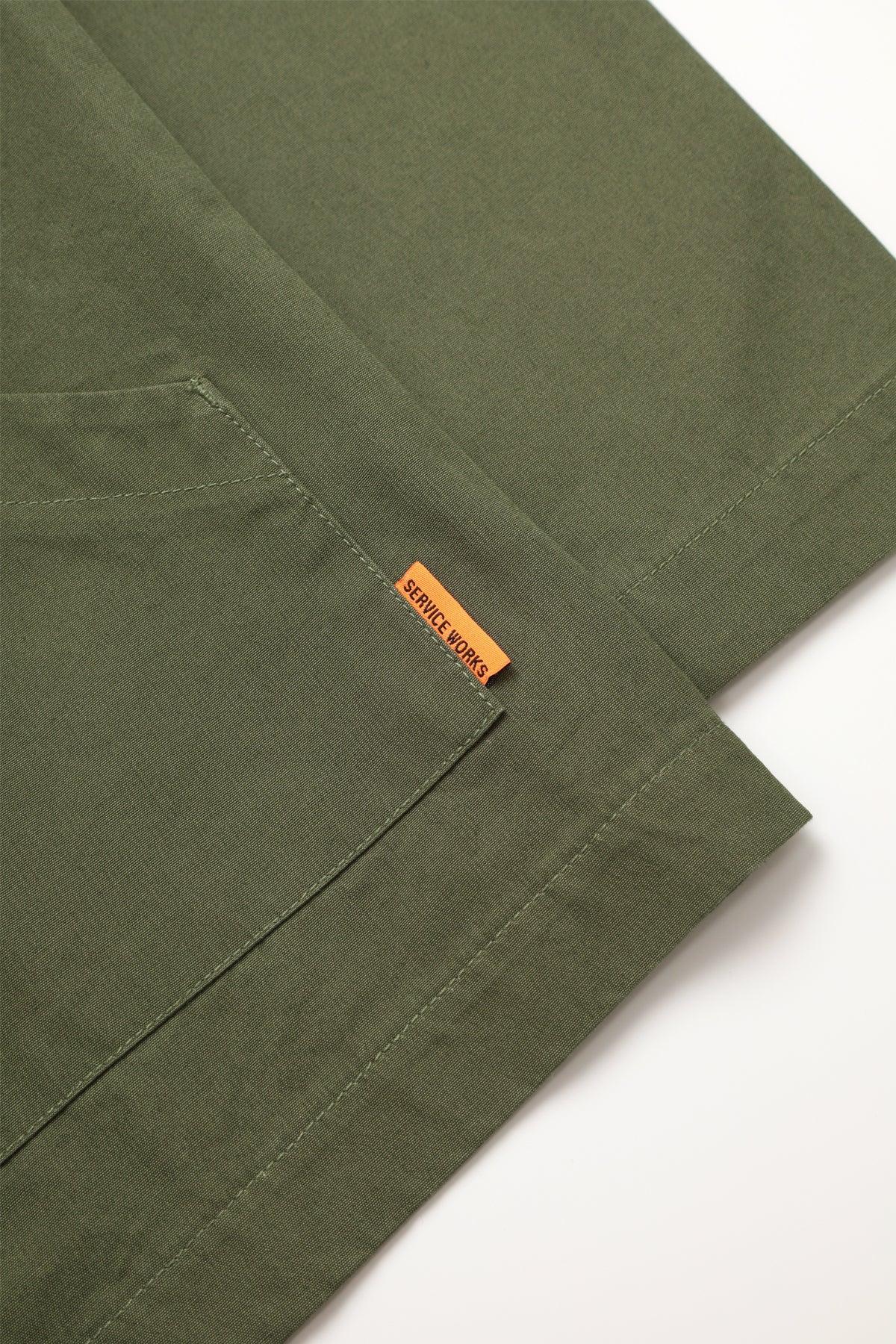 Service Works - Twill Waiters Jacket - Olive Product Image