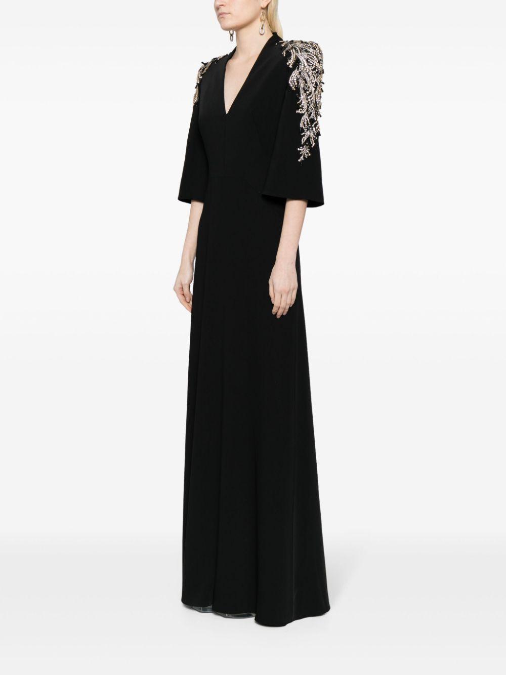 Babe bead-embellished maxi dress Product Image