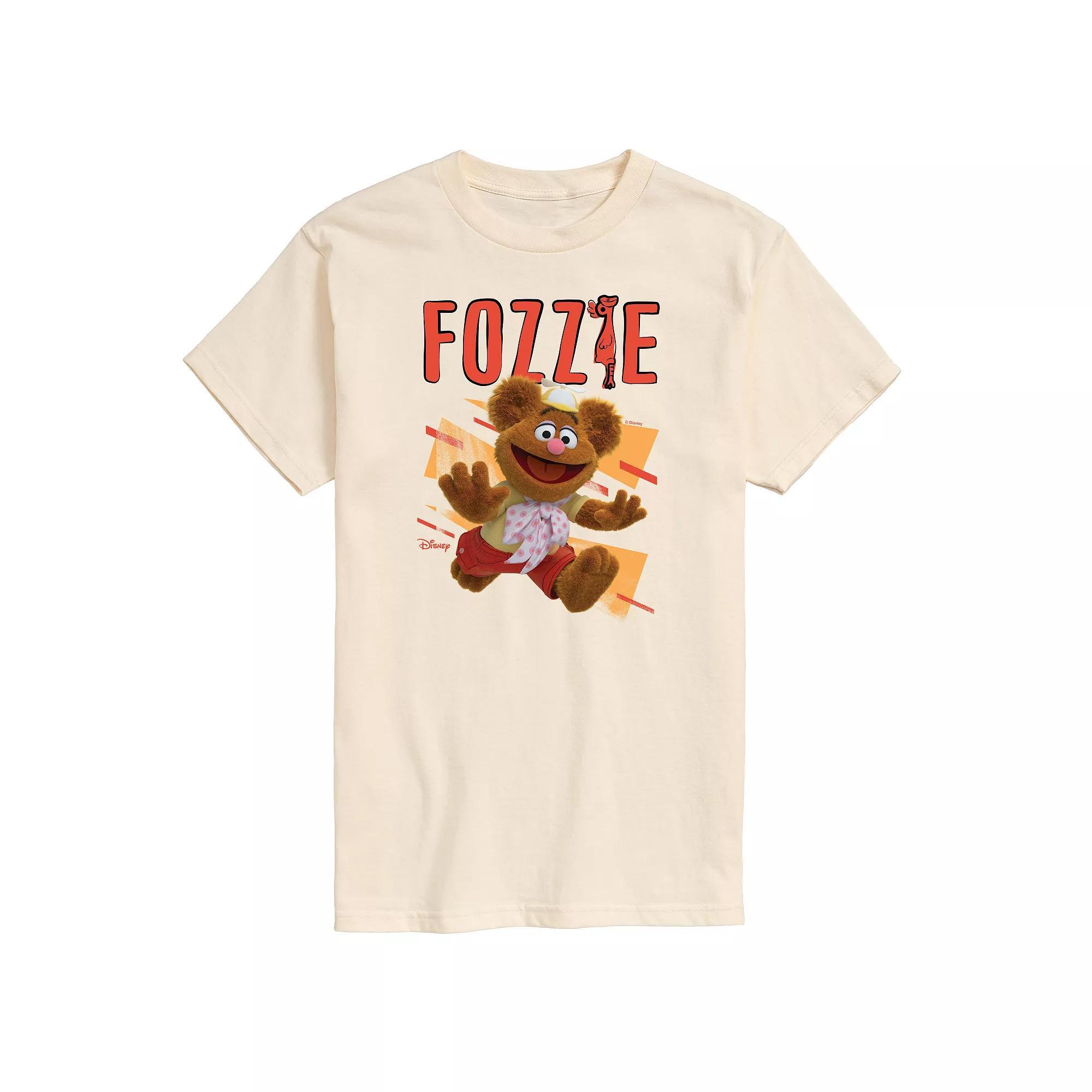 Disney's Muppet Babies Baby Fozzie Men's Graphic Tee, Size: Large, Beige Product Image