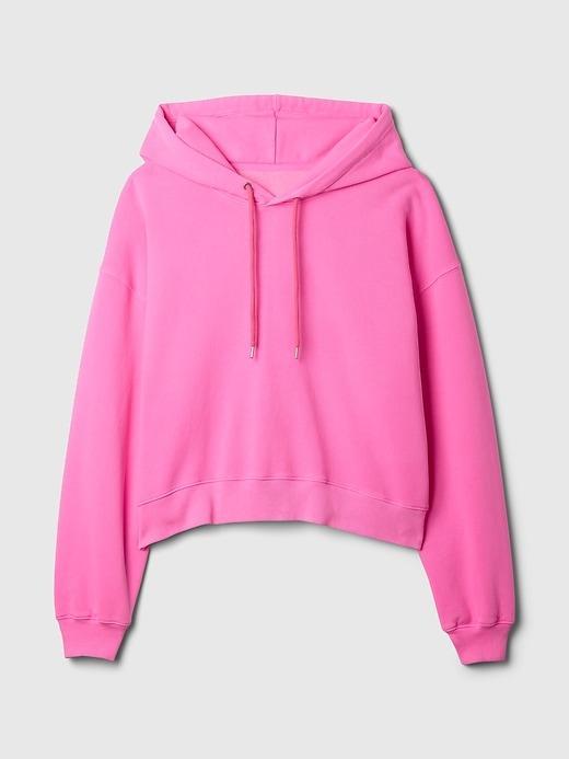 VintageSoft Cropped Hoodie Product Image