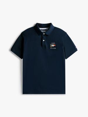 Regular Fit Nautical Flag Polo Product Image