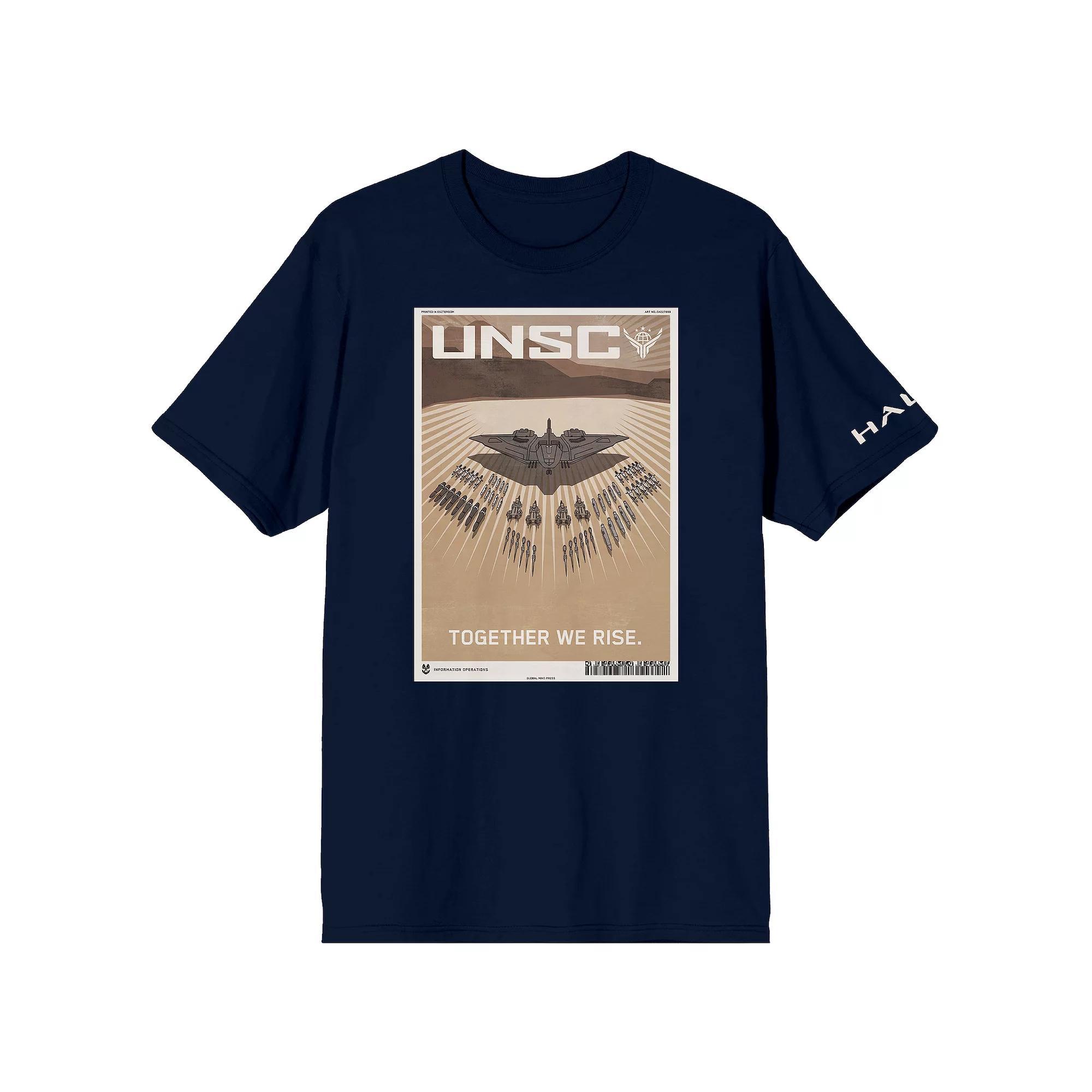 Men's Halo UNSC Together We Rise Graphic Tee,  Product Image