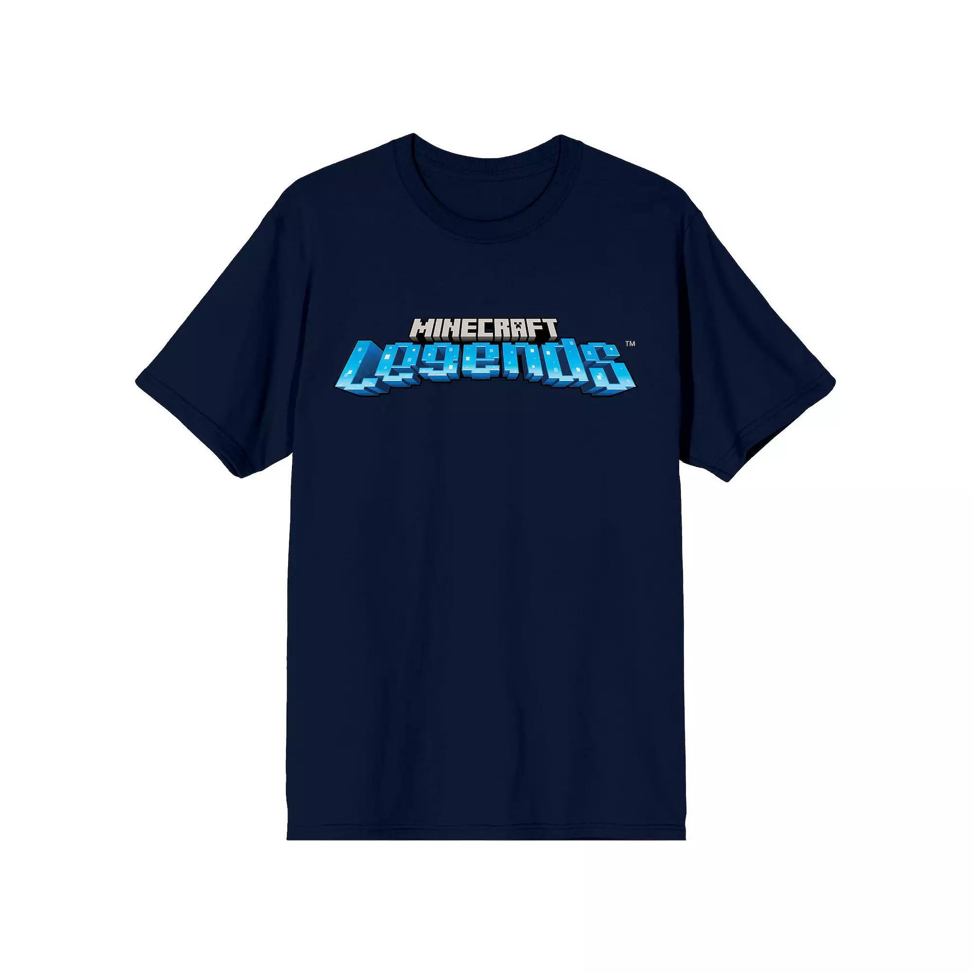 Men's Minecraft Legends Logo Short Sleeve Graphic Tee,  Product Image