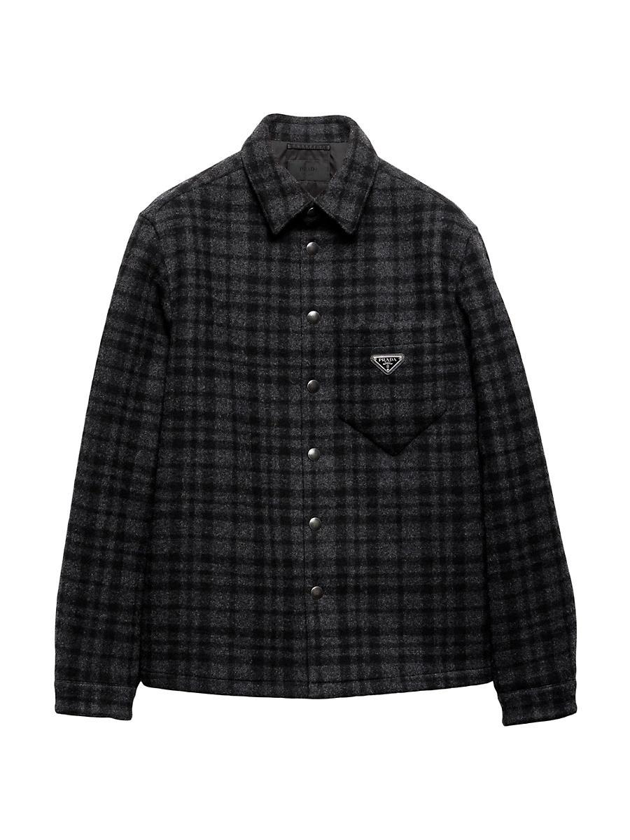 Mens Wool Shirt Product Image