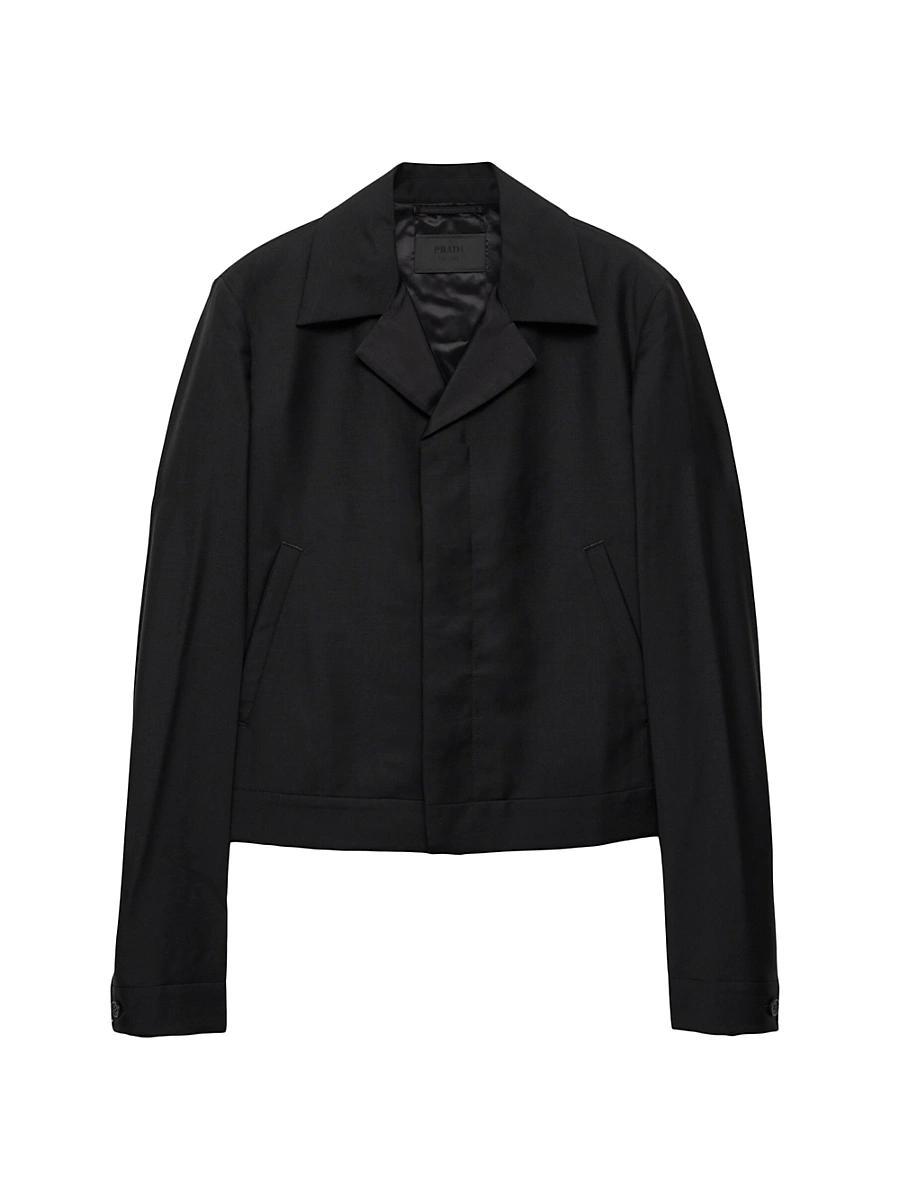 Mens Wool-Blend Jacket Product Image