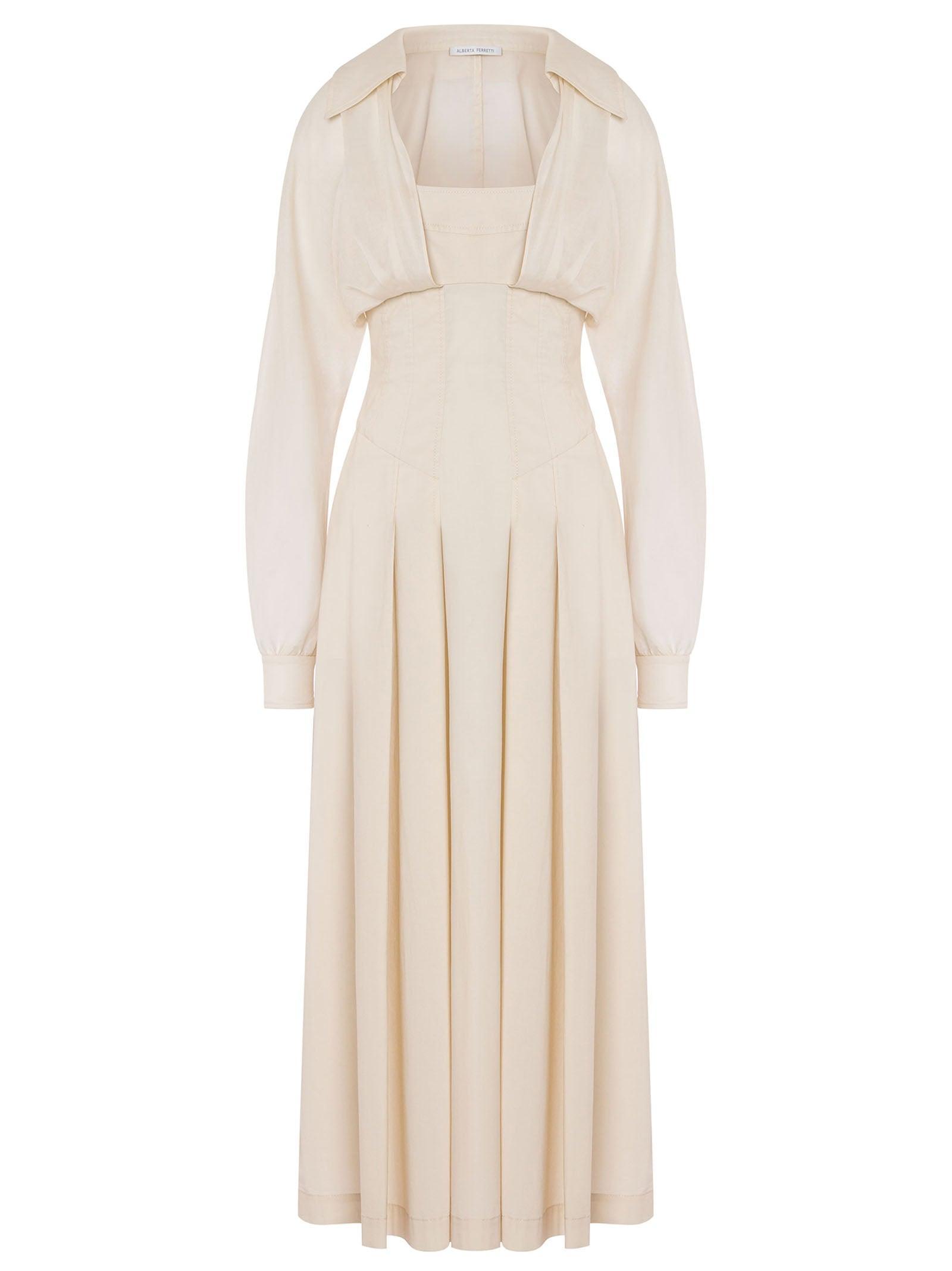 ALBERTA FERRETTI Dresses In Beige Product Image