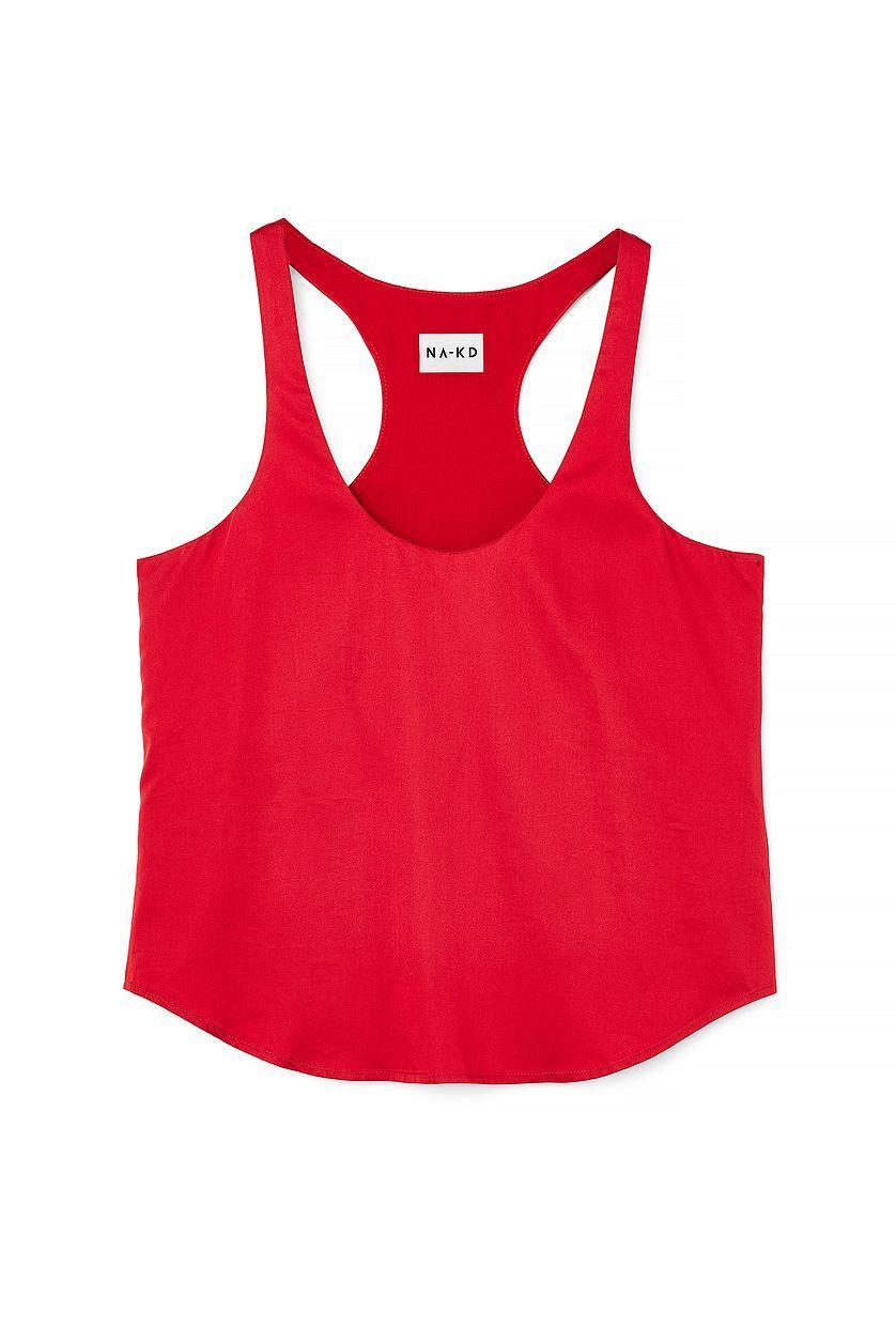 Box Back Flowy Singlet Product Image
