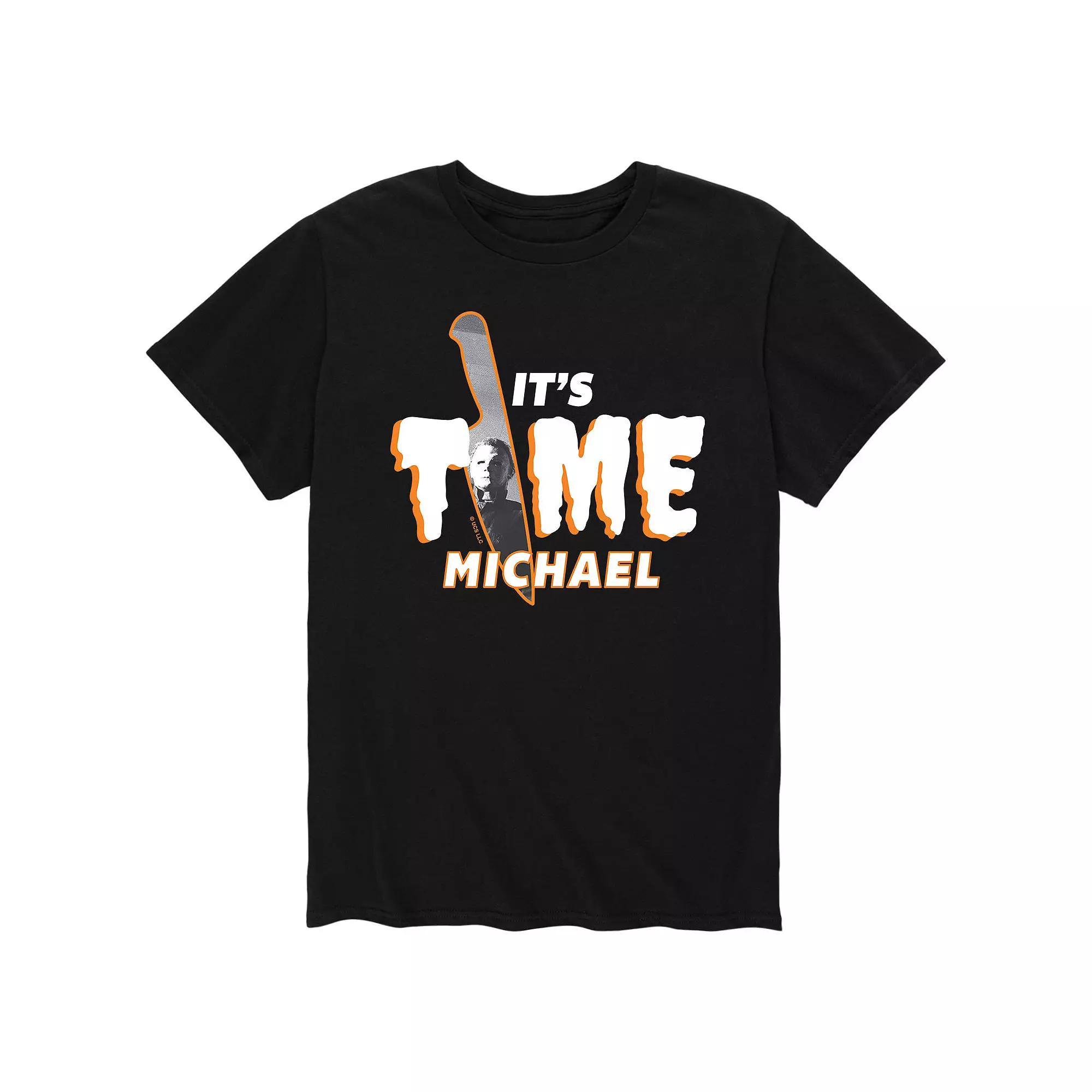 Big & Tall Haloween II Its Time Graphic Tee, Men's,  Product Image
