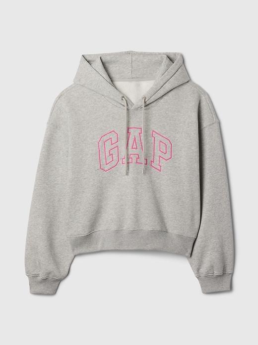 VintageSoft Cropped Hoodie Product Image