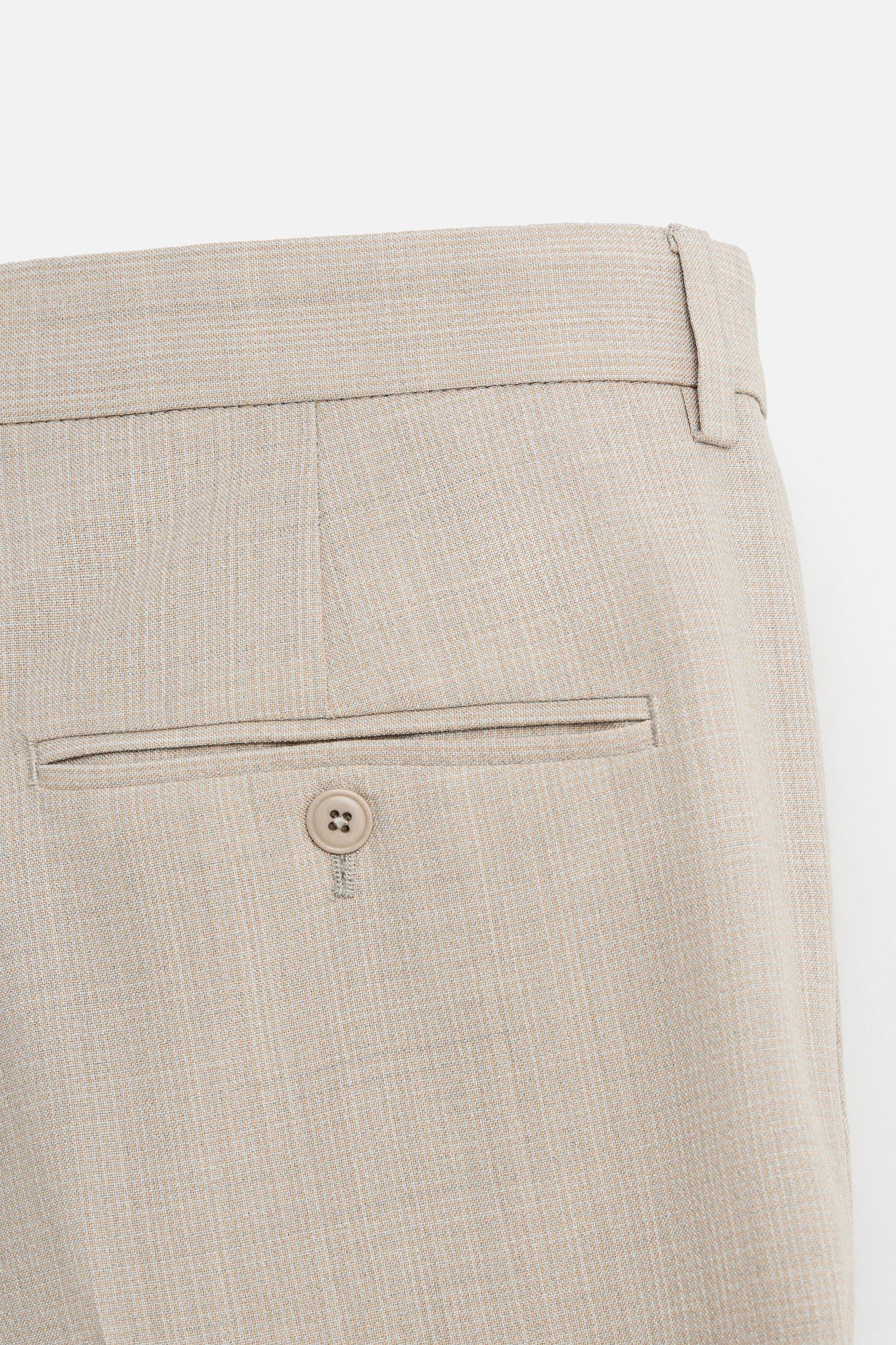 100% WOOL SUIT PANTS Product Image