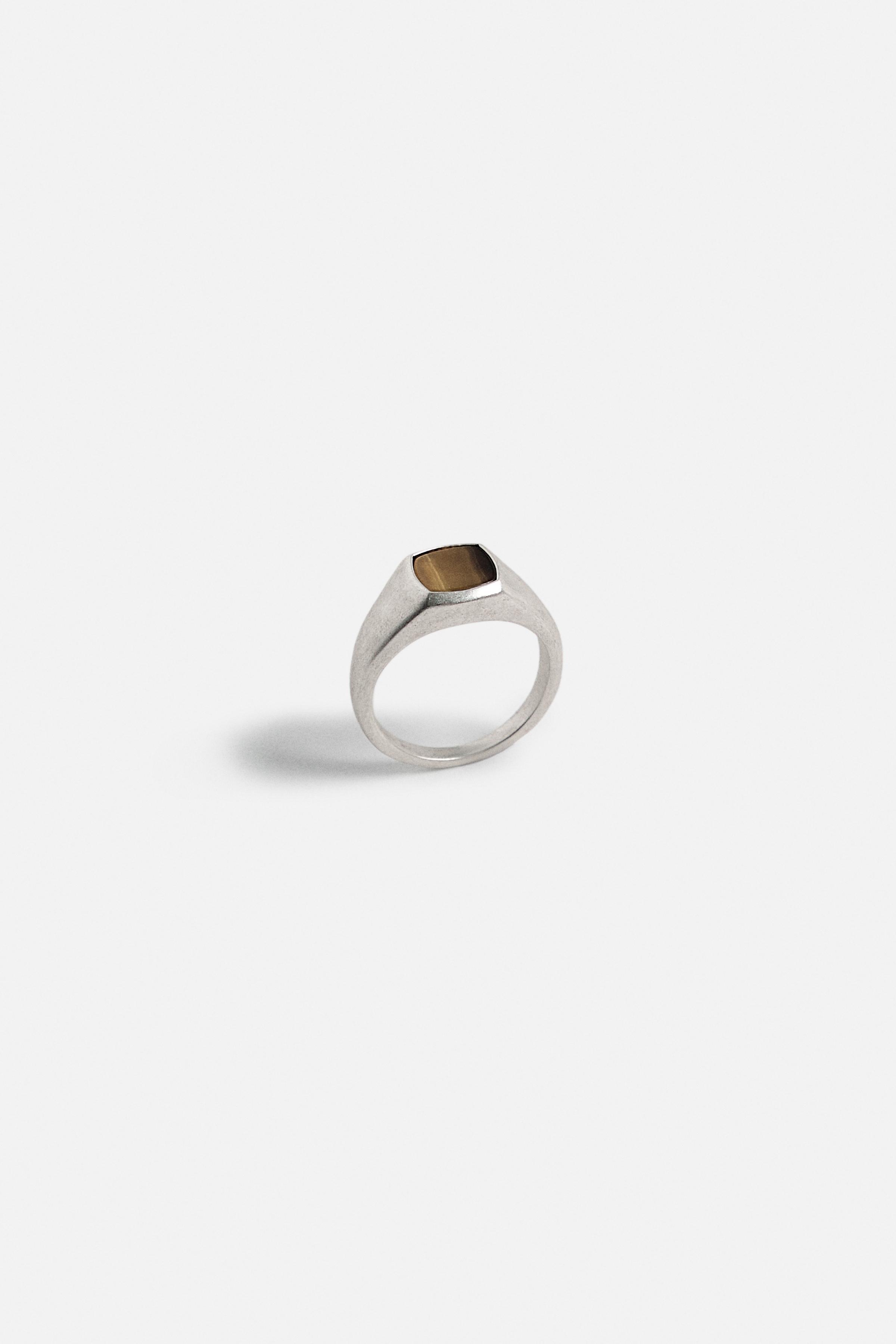 CONTRAST STONE RING Product Image