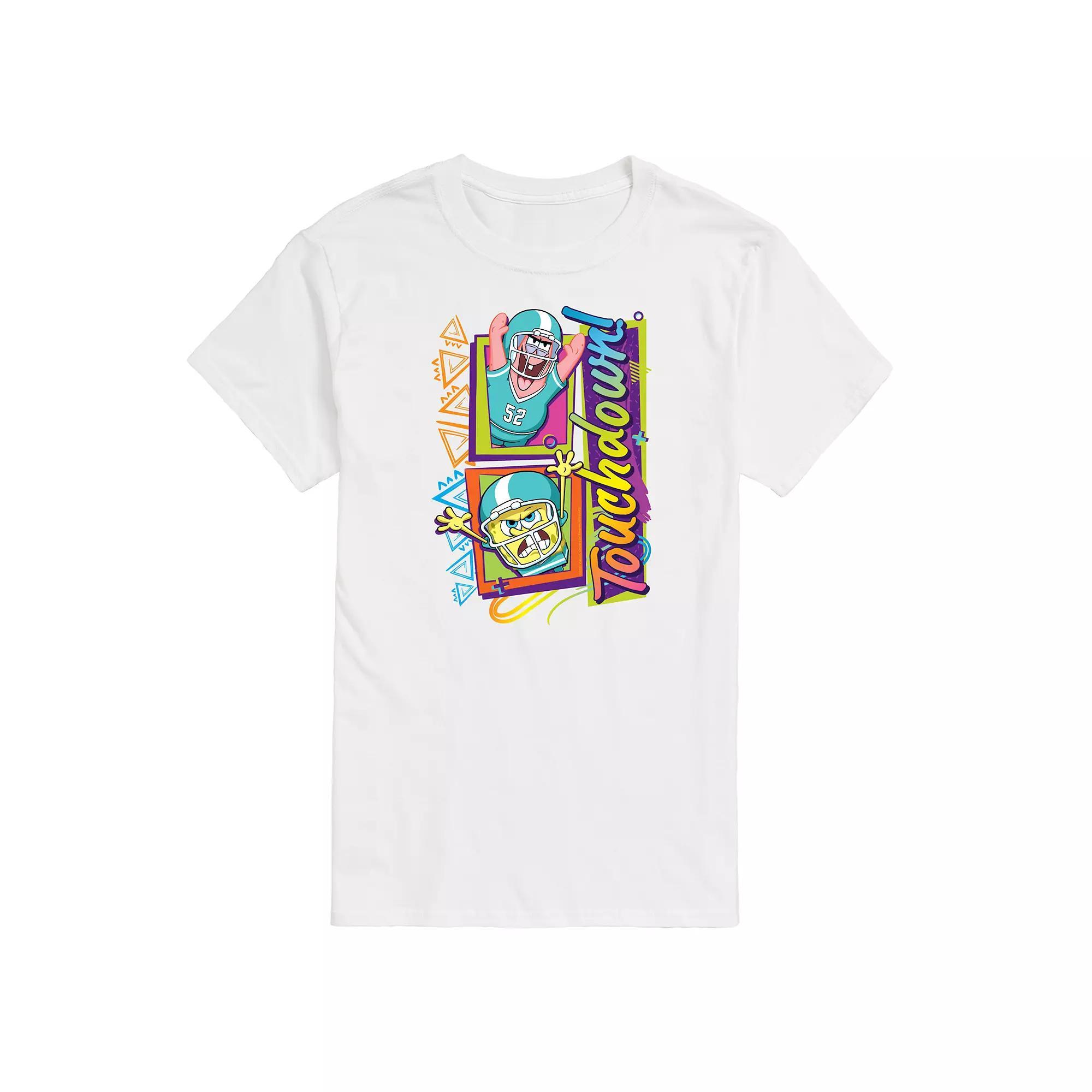 Men's SpongeBob SquarePants Touchdown Tee,  Product Image