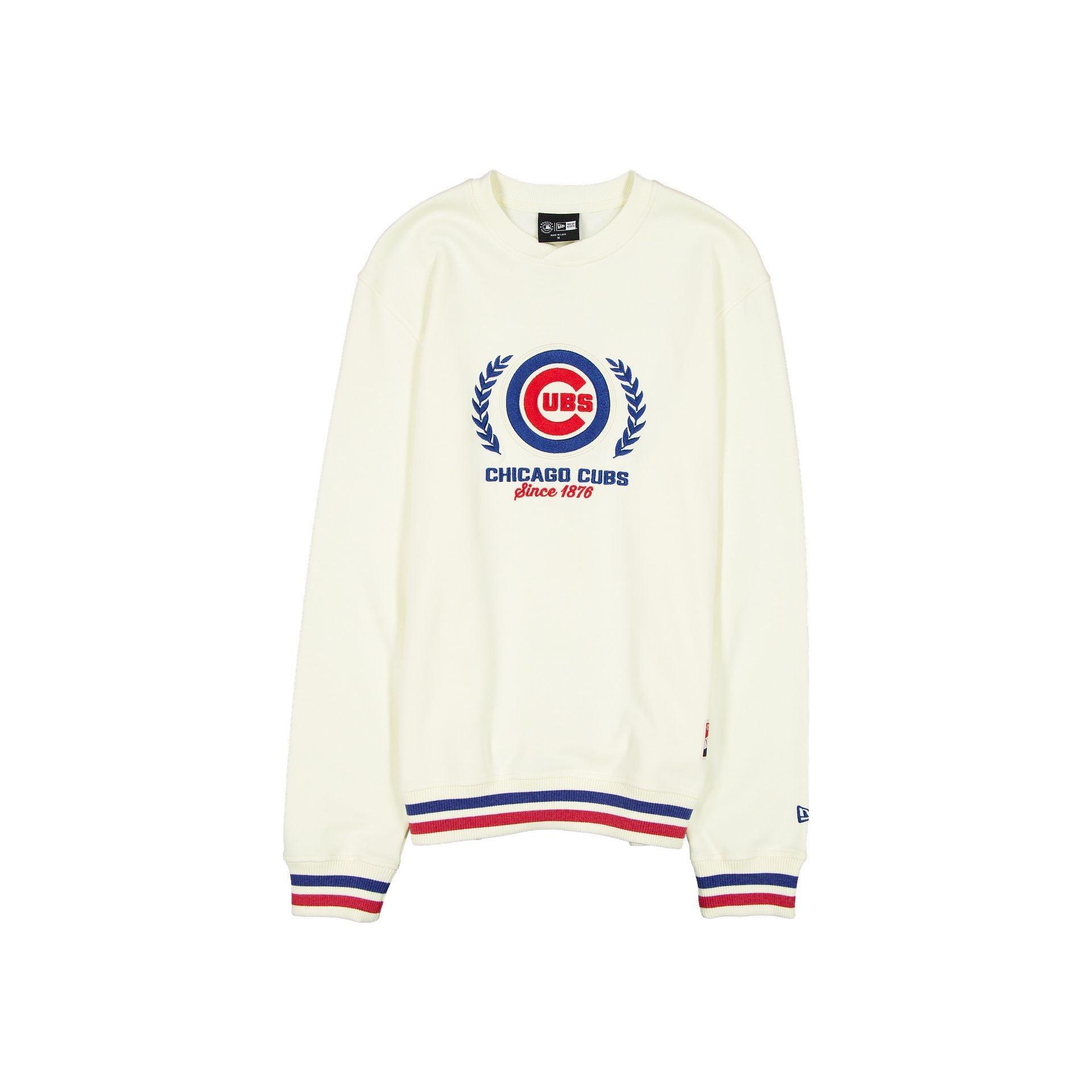 Los Angeles Dodgers Throwback Chrome White Crewneck Male Product Image
