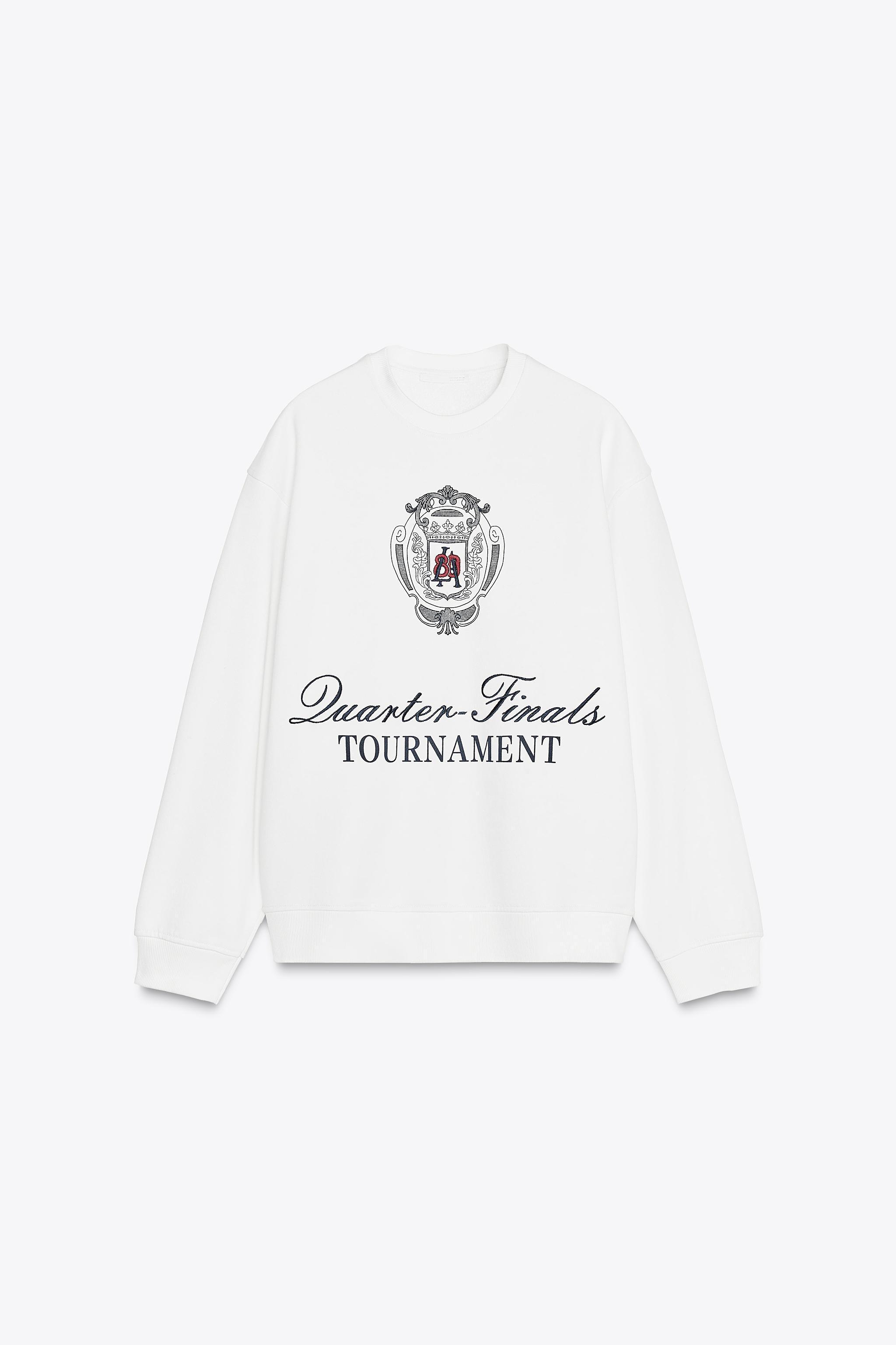 FRONT EMBROIDERY SWEATSHIRT Product Image