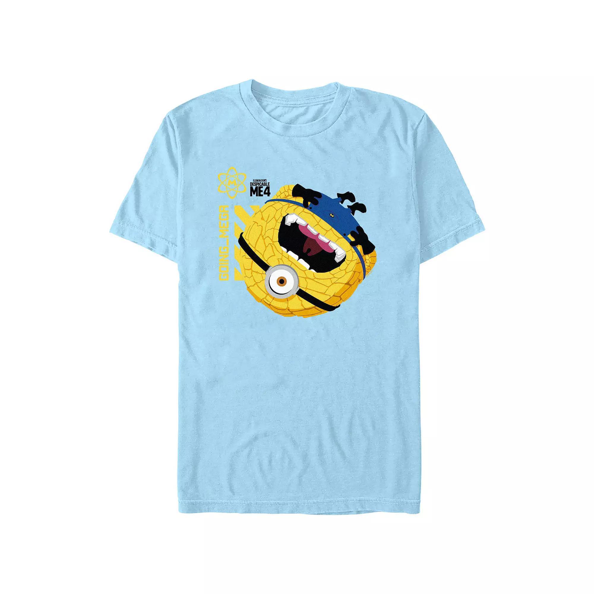 Men's Despicable Me 4 Going Mega Jerry Graphic Tee, Size: Medium, Light Blue Product Image