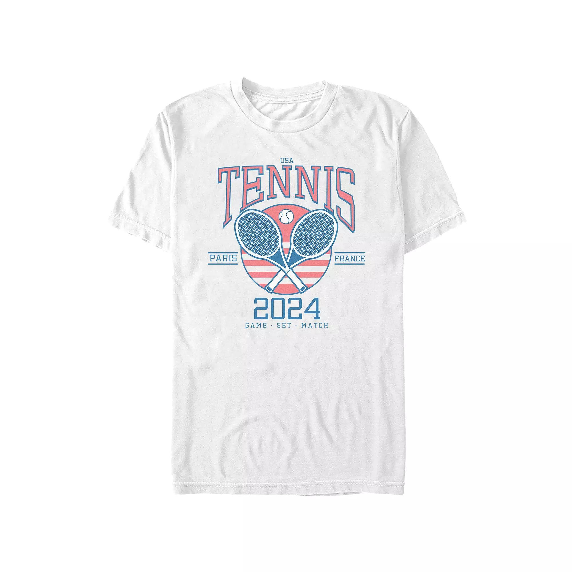 Men's Tennis USA Paris 2024 Graphic Tee,  Product Image