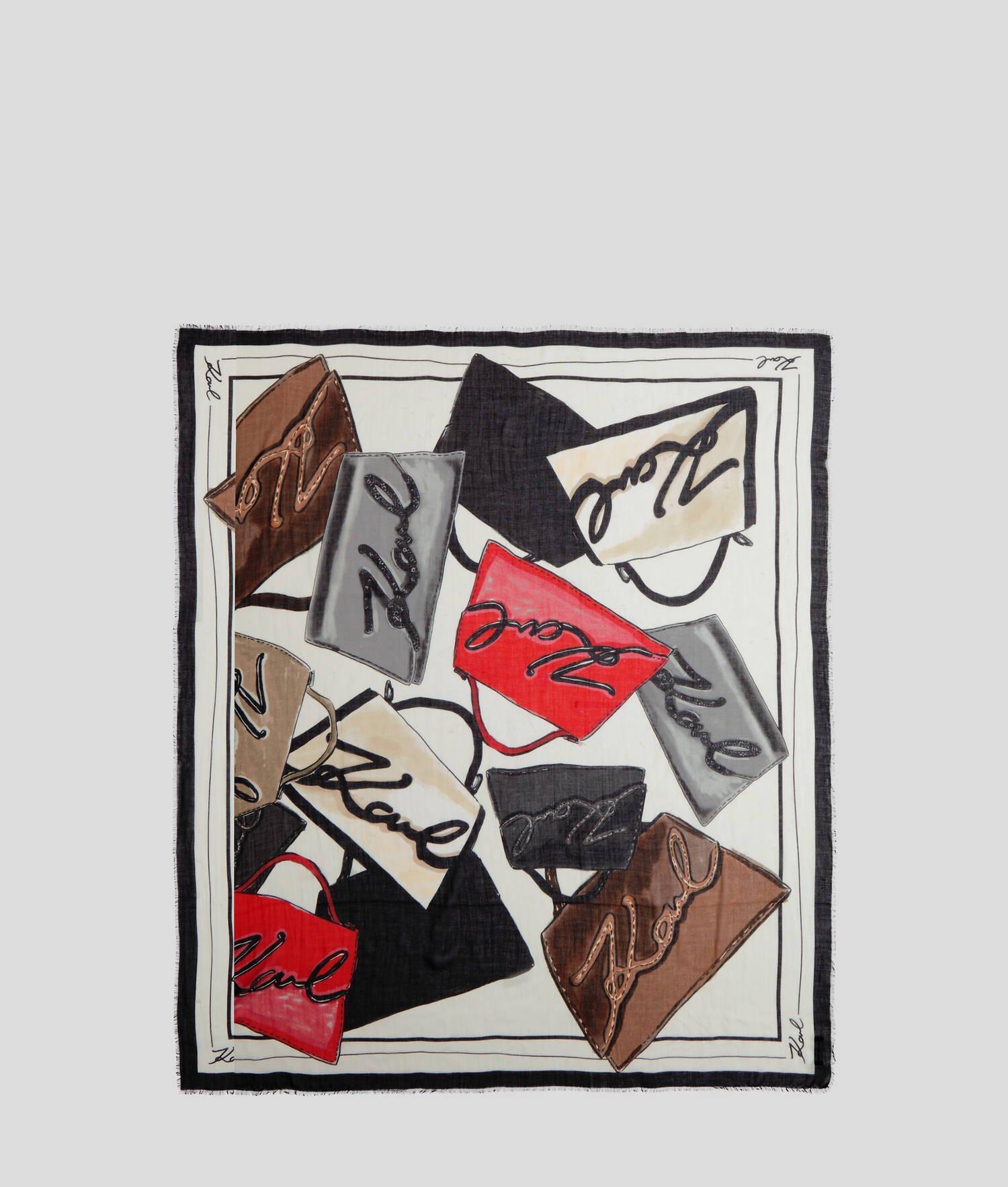 K/SIGNATURE BAGS SCARF Product Image