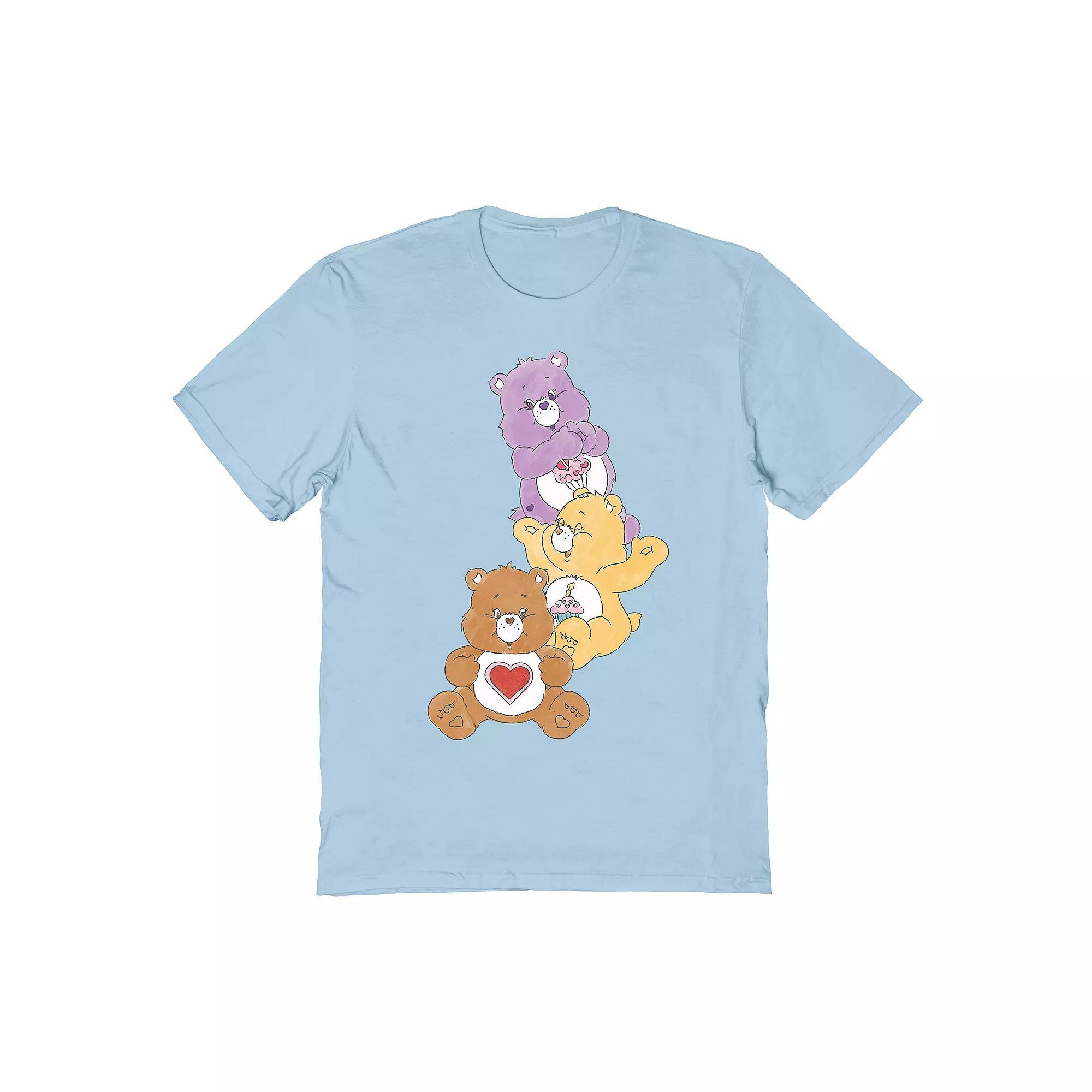 Men's Care Bear T-Shirt, Size: XXL, Light Blue Product Image