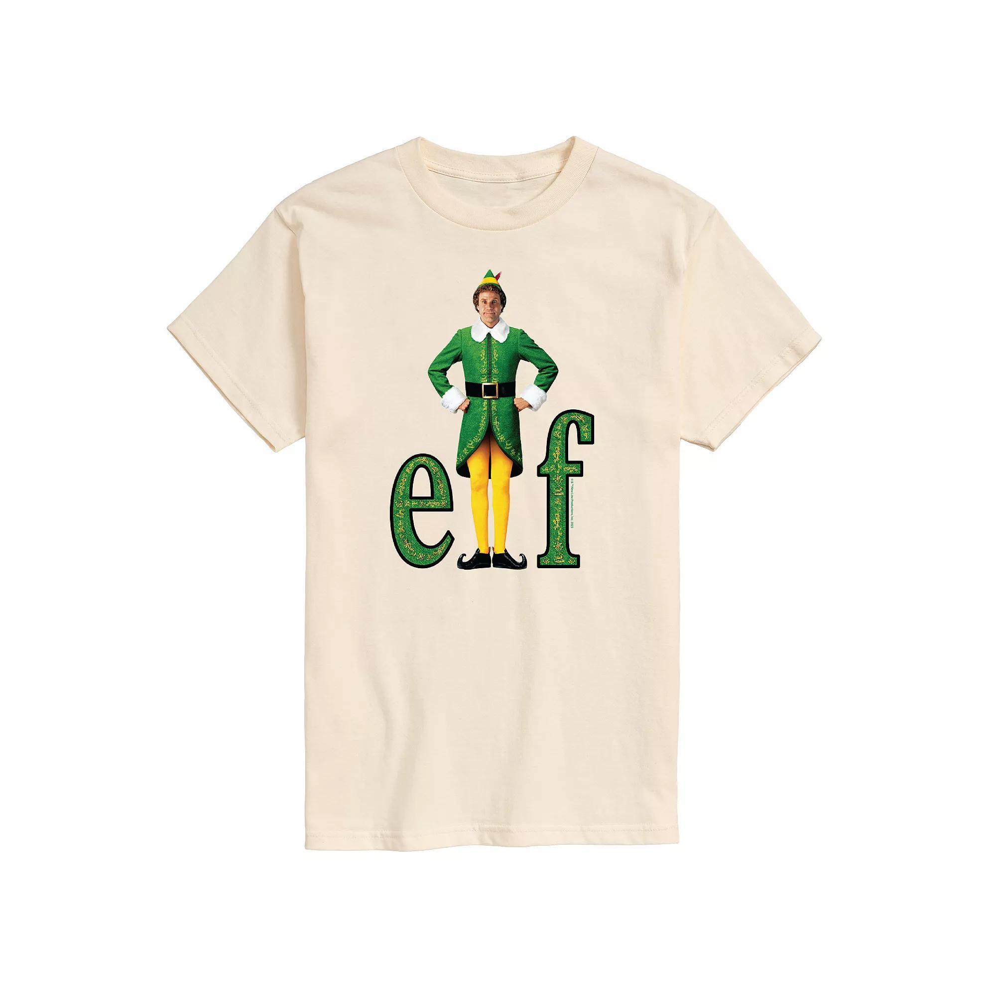 Big & Tall Elf Buddy Logo Graphic Tee, Men's,  Product Image