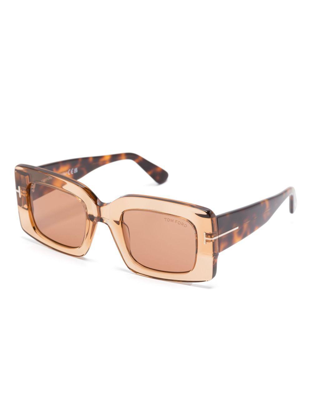 oversize-frame sunglasses Product Image