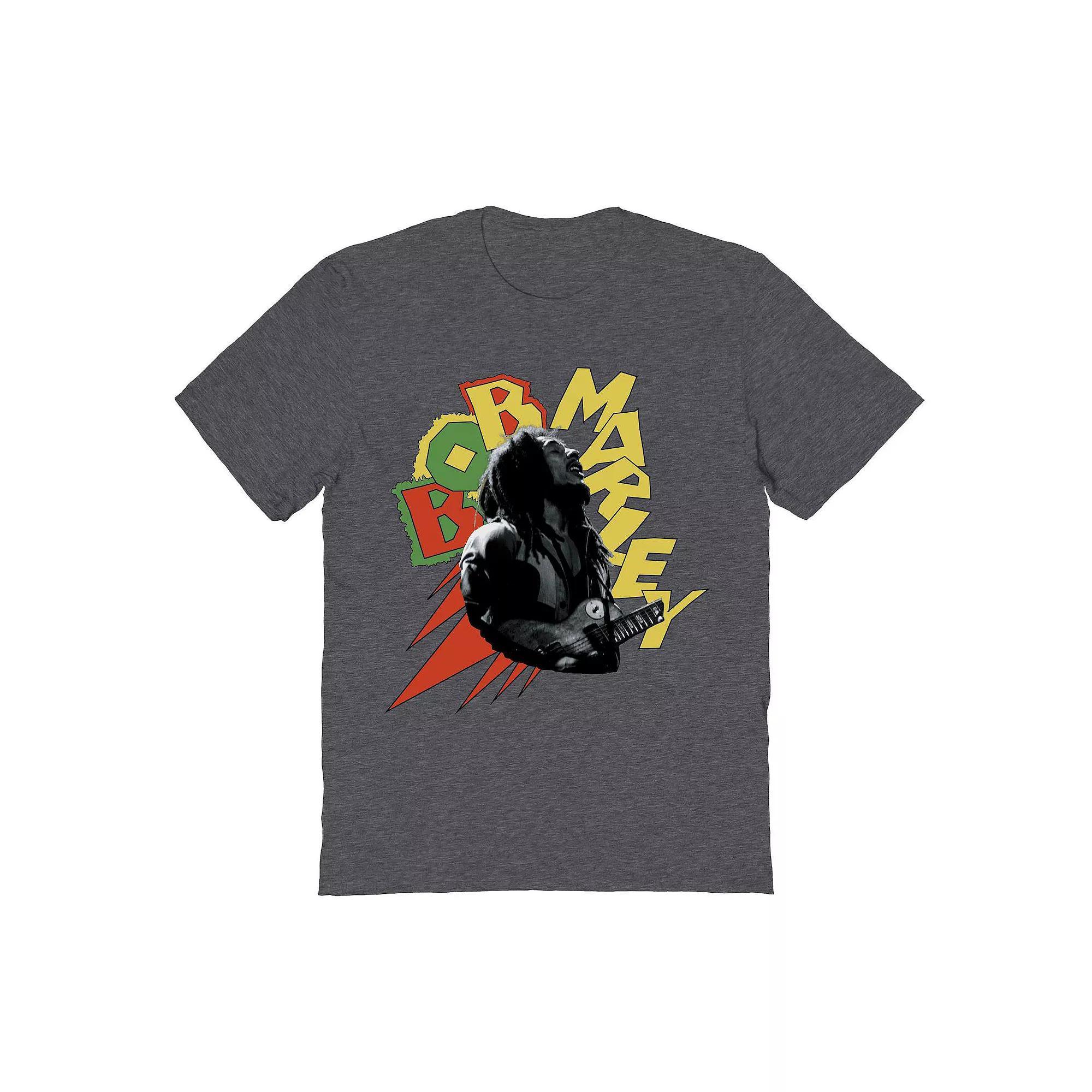 Men's Bob Marley Bob Shapes Graphic Tee, Adult Unisex,  Product Image
