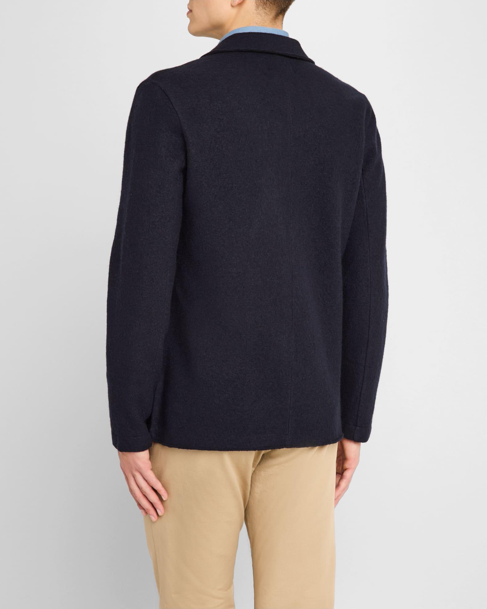 Men's Boiled Wool Blazer Product Image