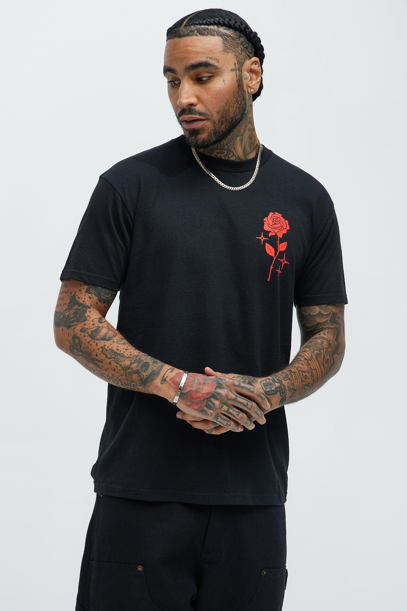 Love Is Short Sleeve Tee - Black Product Image