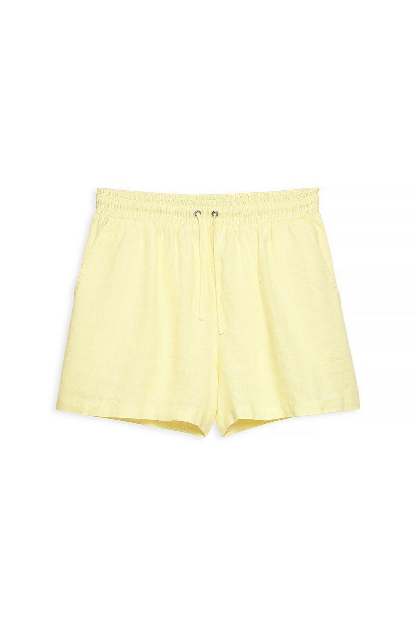 Elastic Linen Shorts Product Image