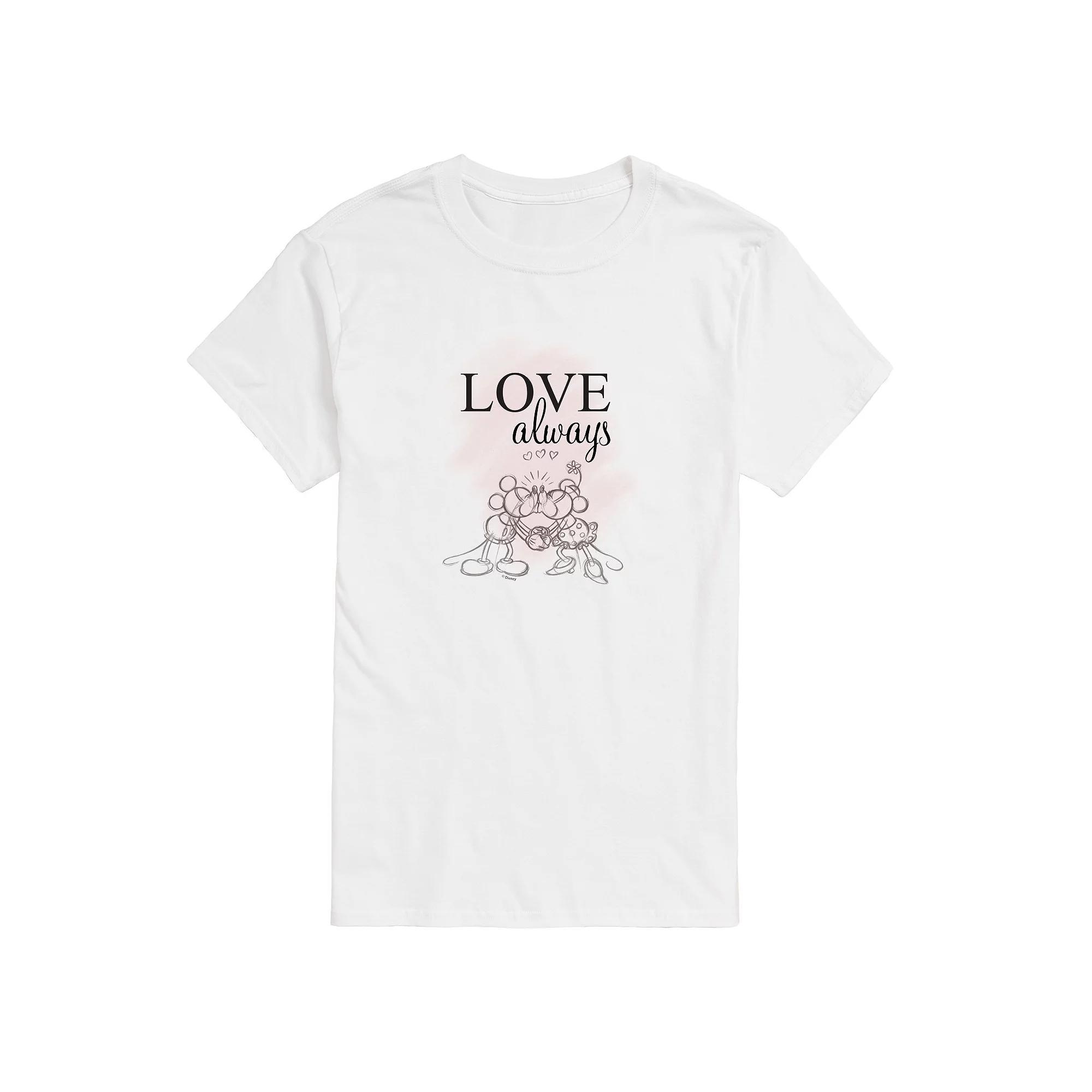 Disney's Men's Love Always Graphic Tee,  Product Image