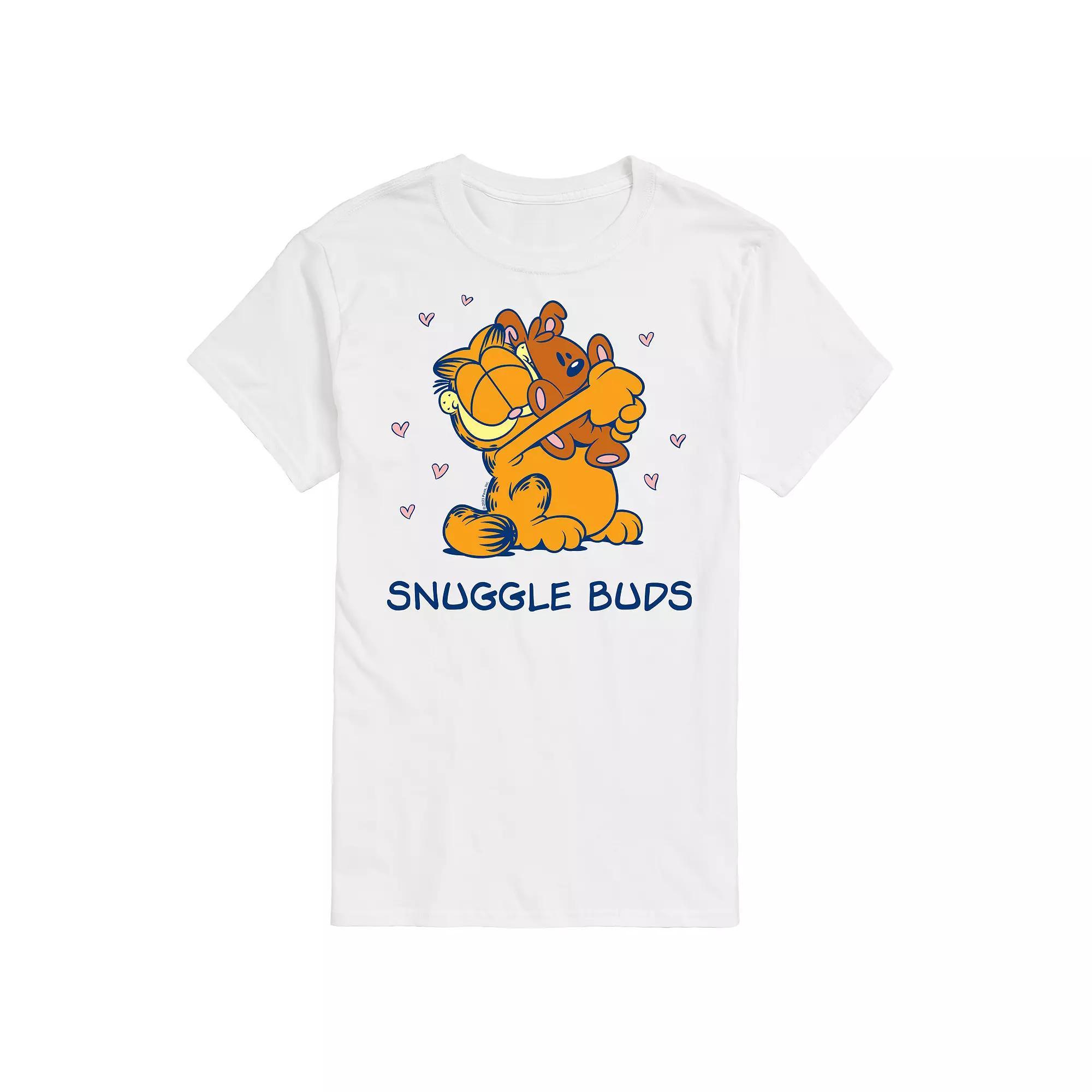 Men's Garfield Snuggle Buds Graphic Tee,  Product Image