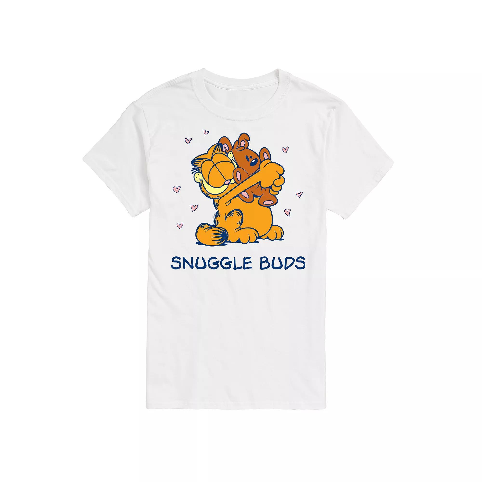 Men's Garfield Snuggle Buds Graphic Tee,  Product Image