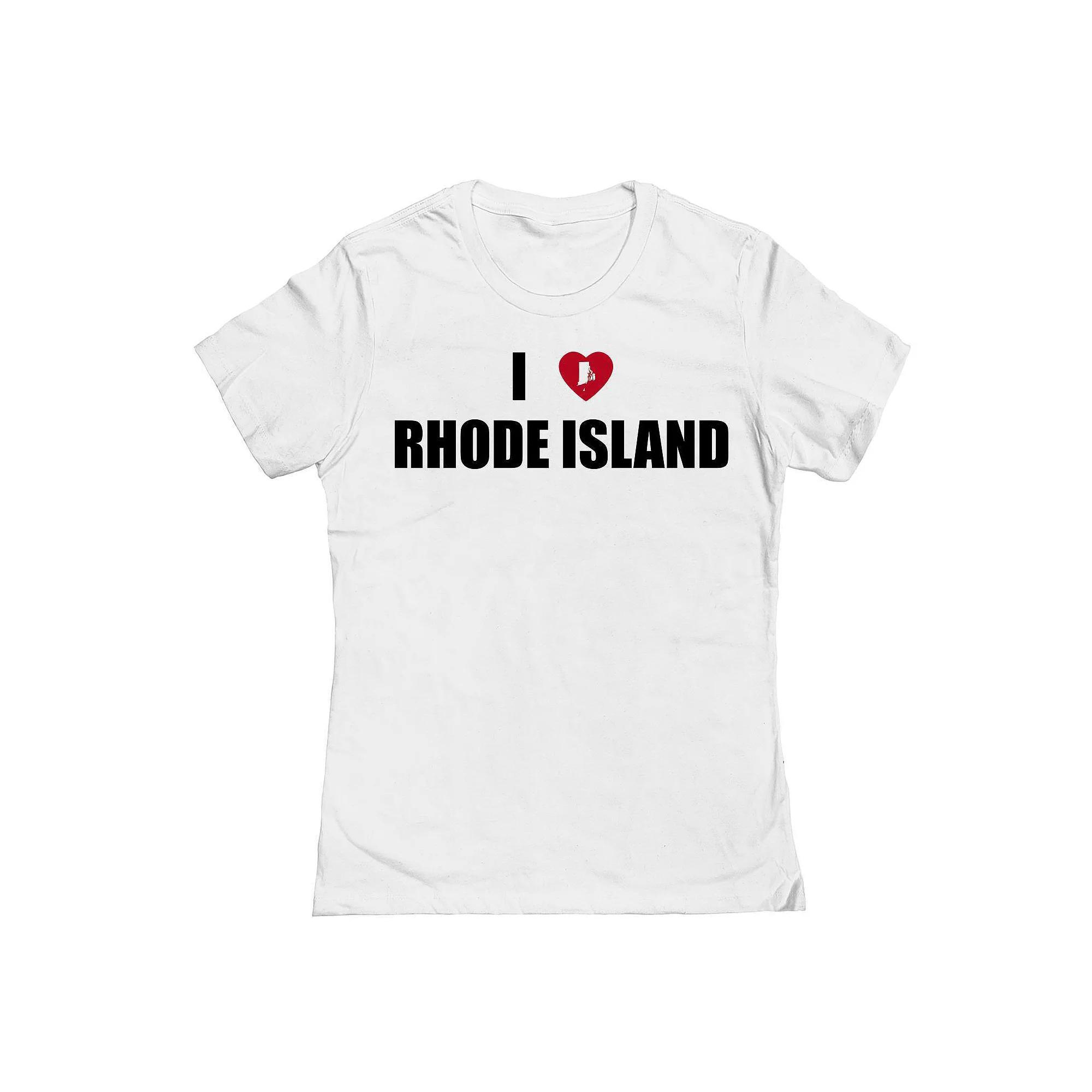 Junior's I Heart Connecticut Graphic Tee, Women's,  Product Image