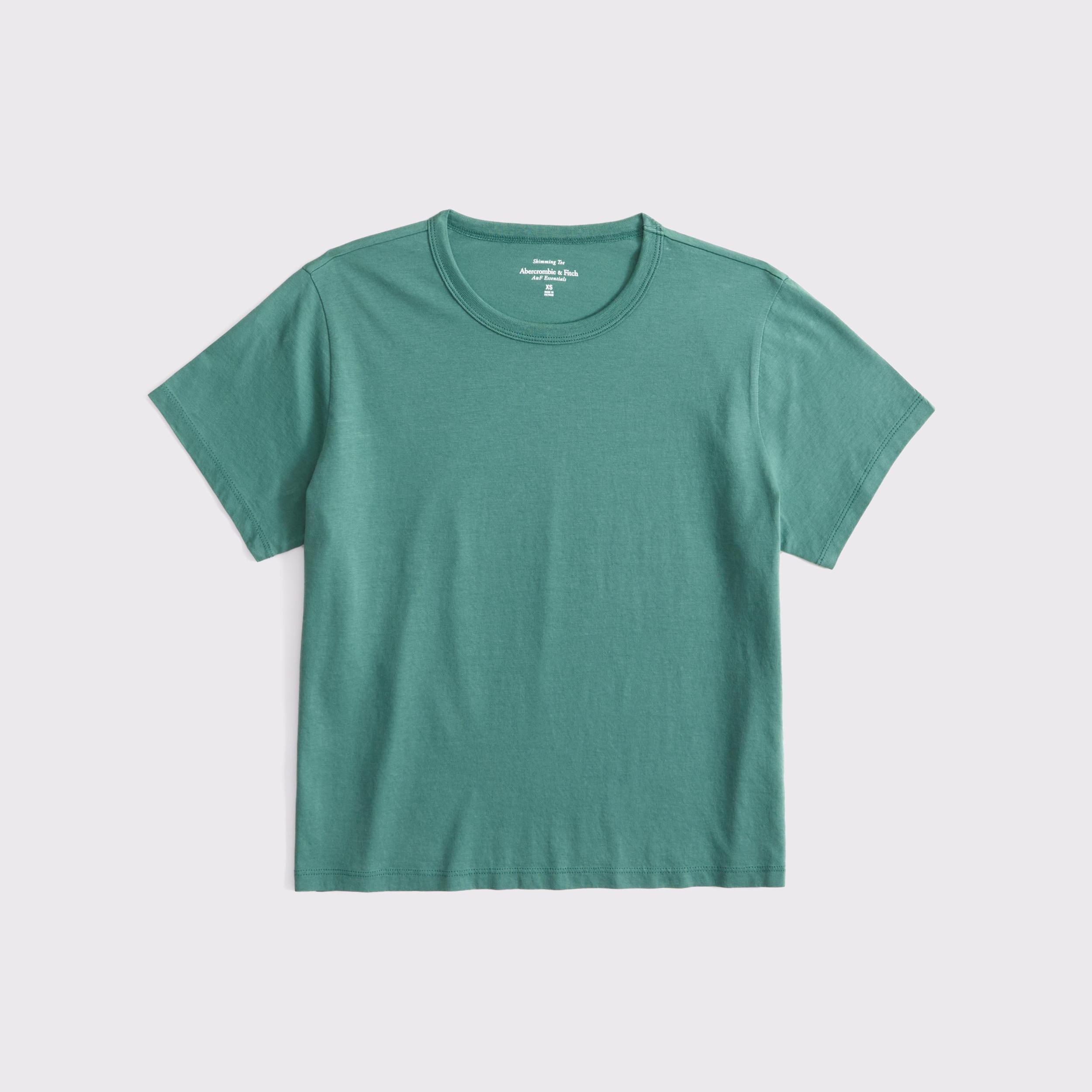 Essential Polished Body-Skimming Tee Product Image
