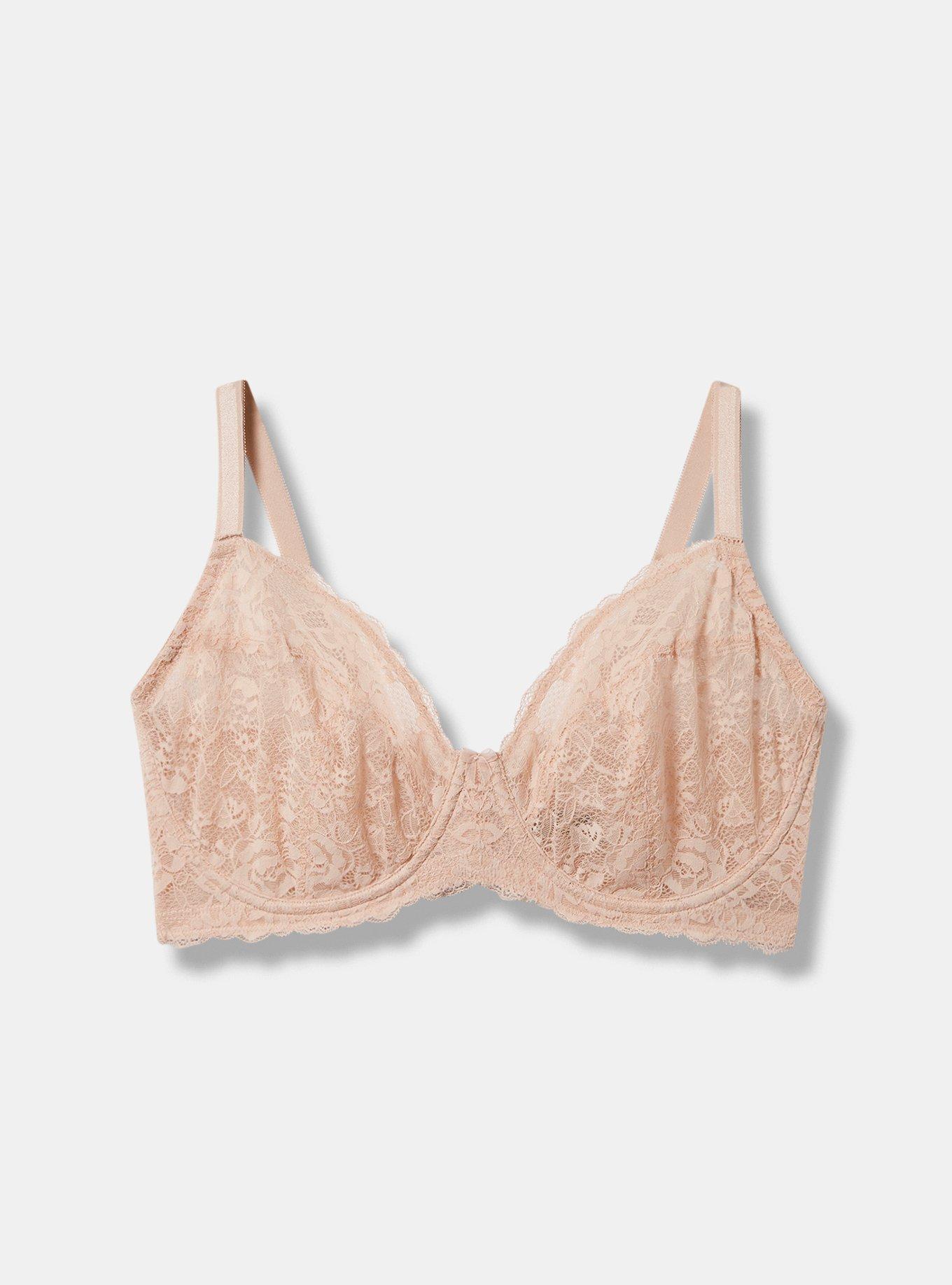 Full-Coverage Unlined Bra Product Image