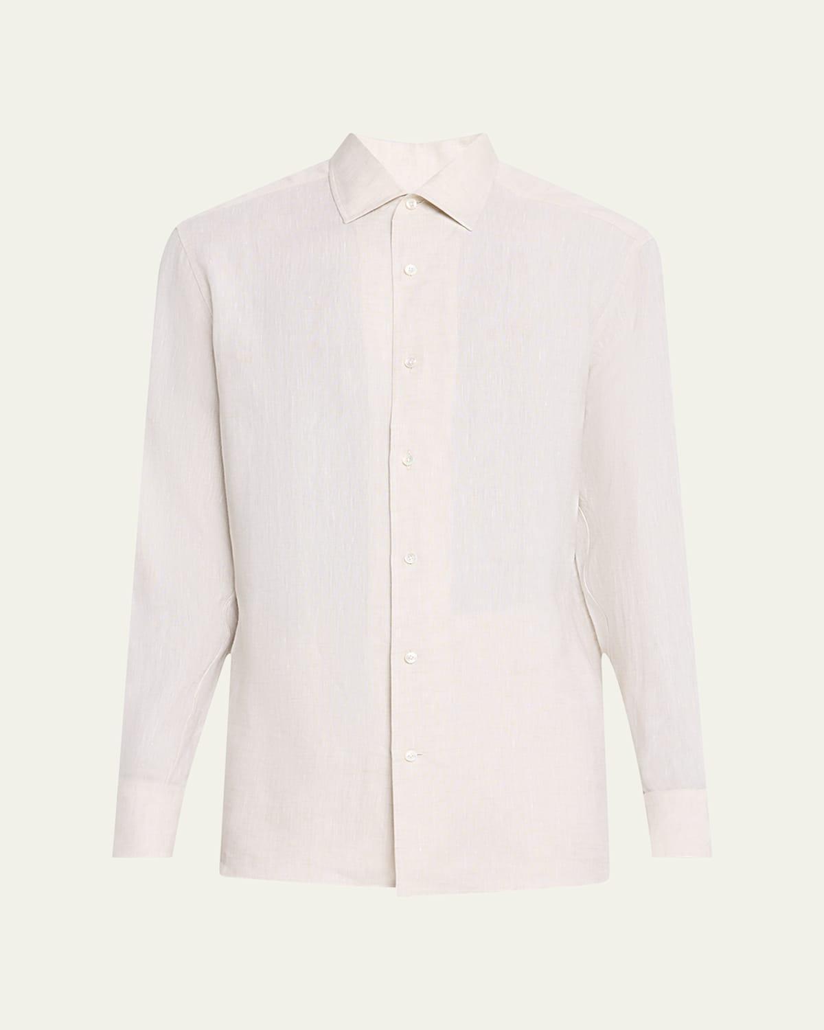 Mens Melange Oasi Lino Sport Shirt Product Image