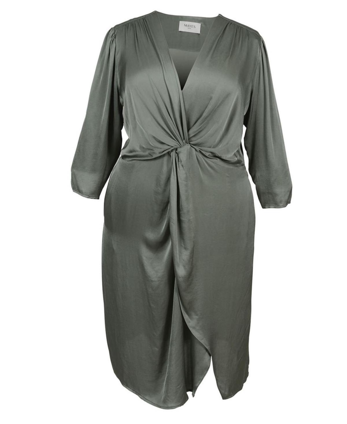 Mayes Nyc Elvie Knot Waist Dress Product Image