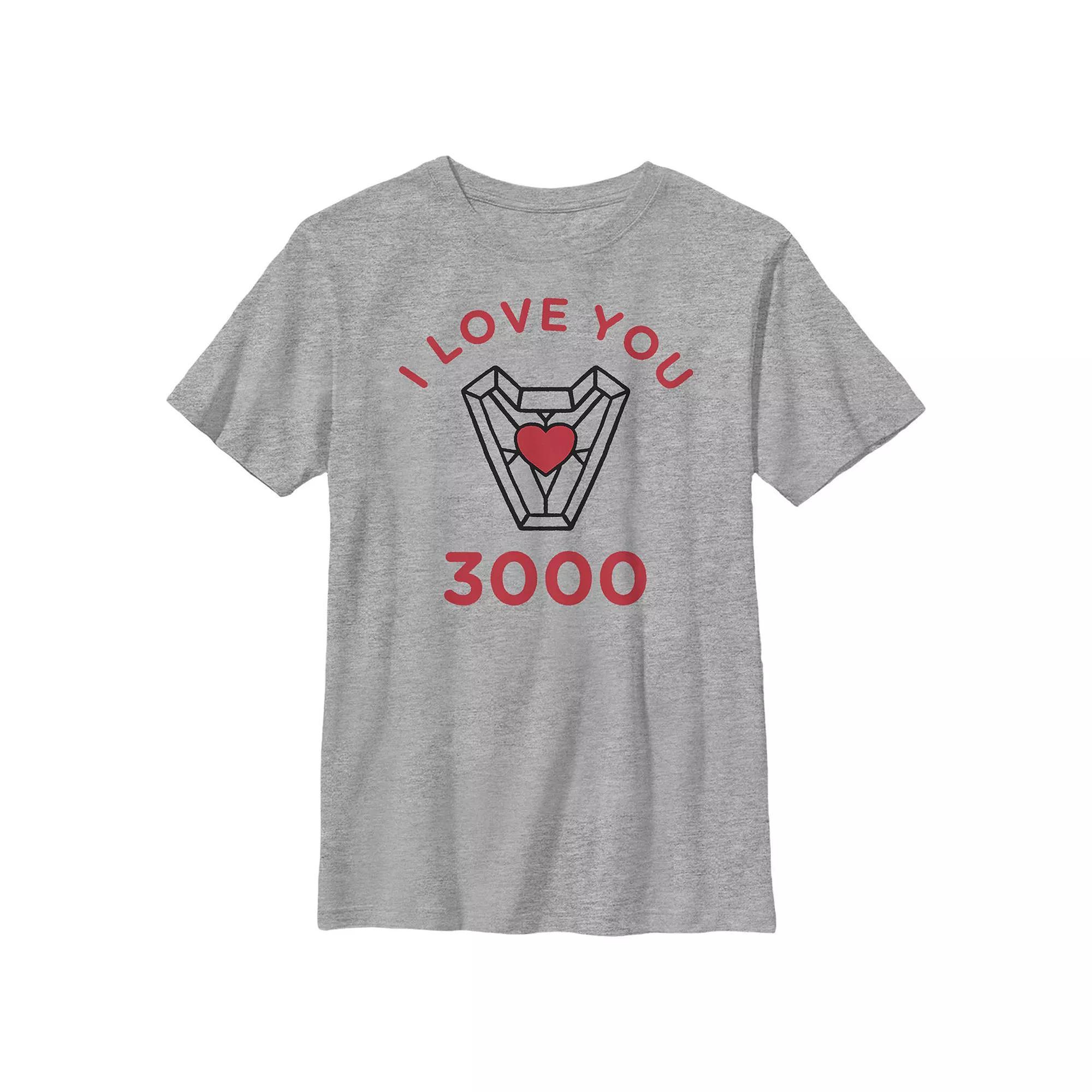 Boys 8-20 Iron Man I Love You 3000 Graphic Tee, Boy's,  Product Image
