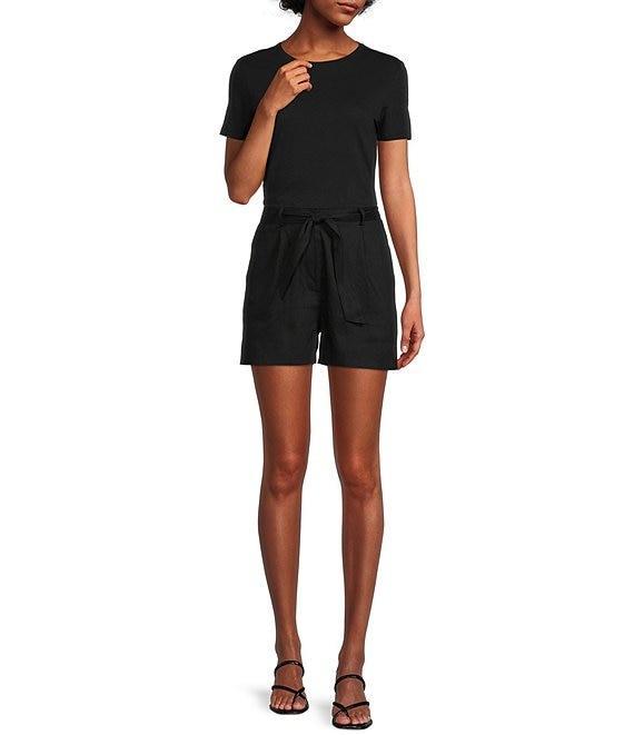 Antonio Melani Pamela Short Sleeve Knit Cotton Tee shirt Product Image