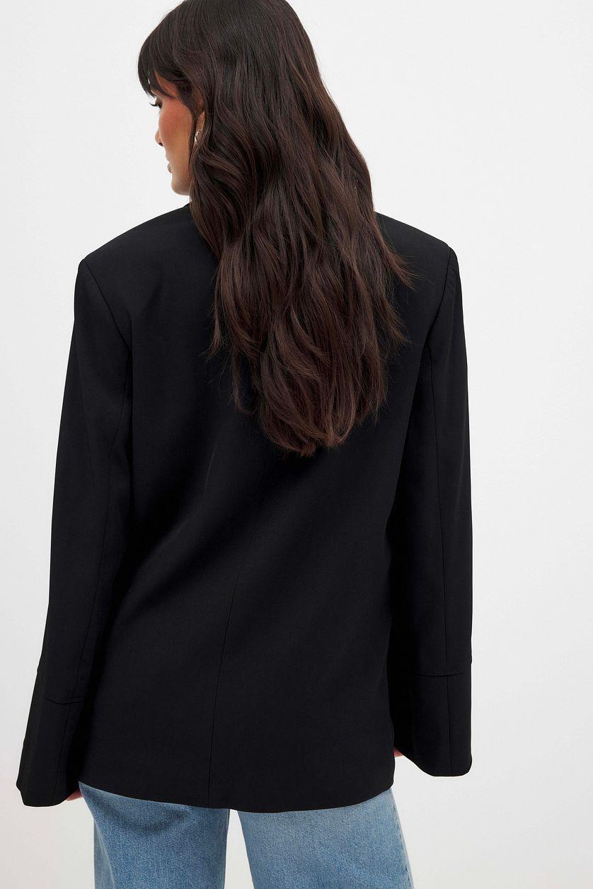 Oversized Blazer With Wide Sleeves Product Image