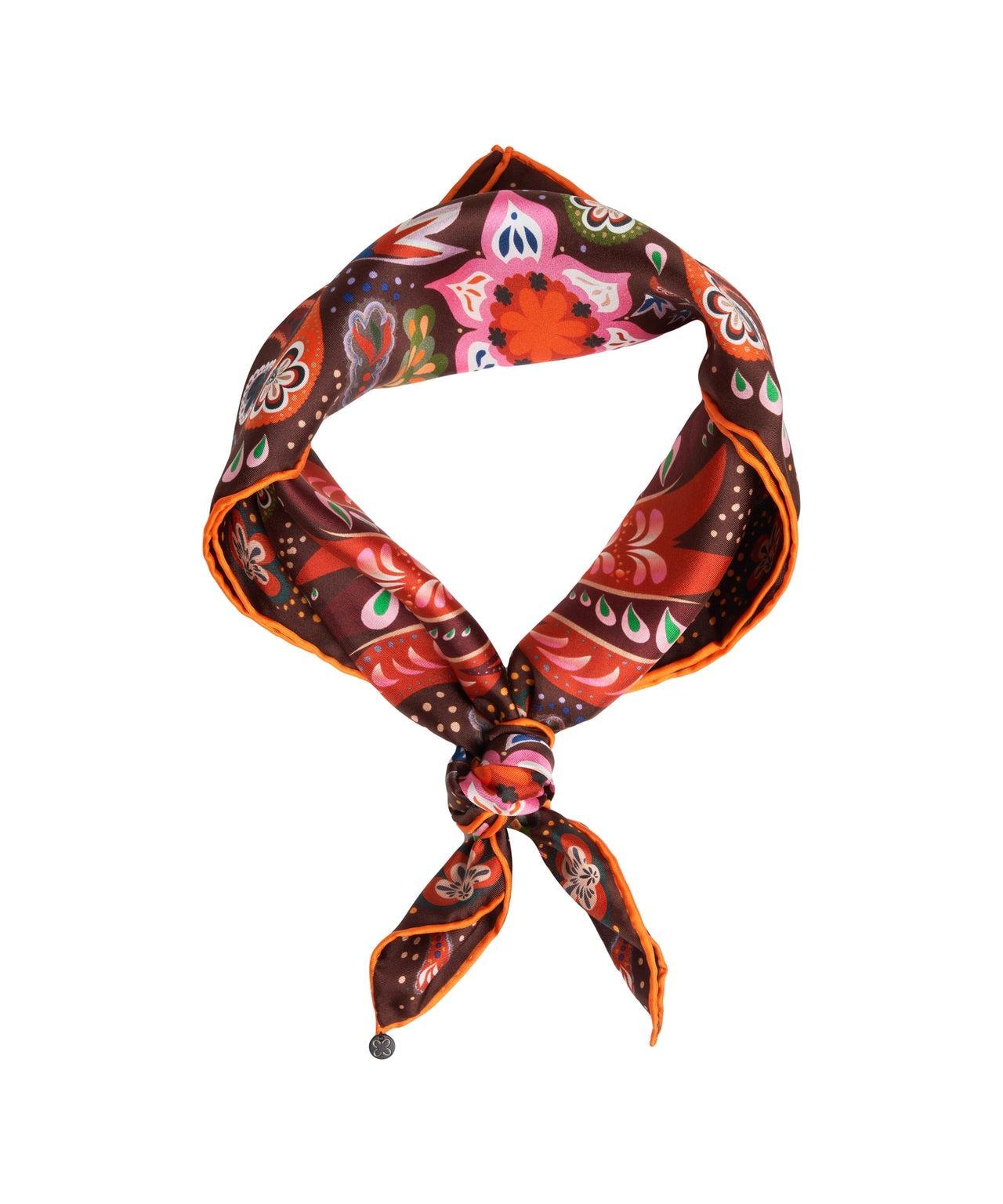 Foulard with floral print Product Image