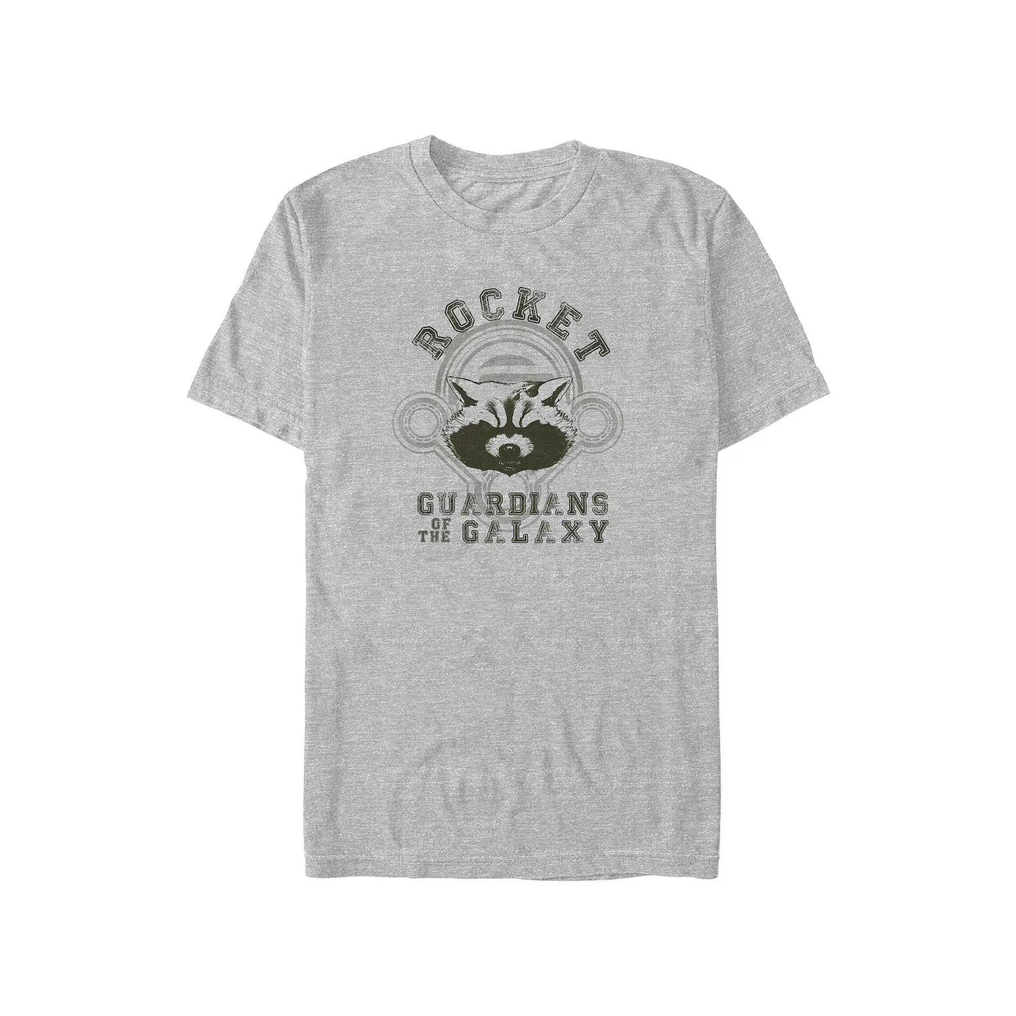 Big & Tall Marvel Guardians Of The Galaxy Rocket Racoon Graphic Tee, Men's,  Product Image